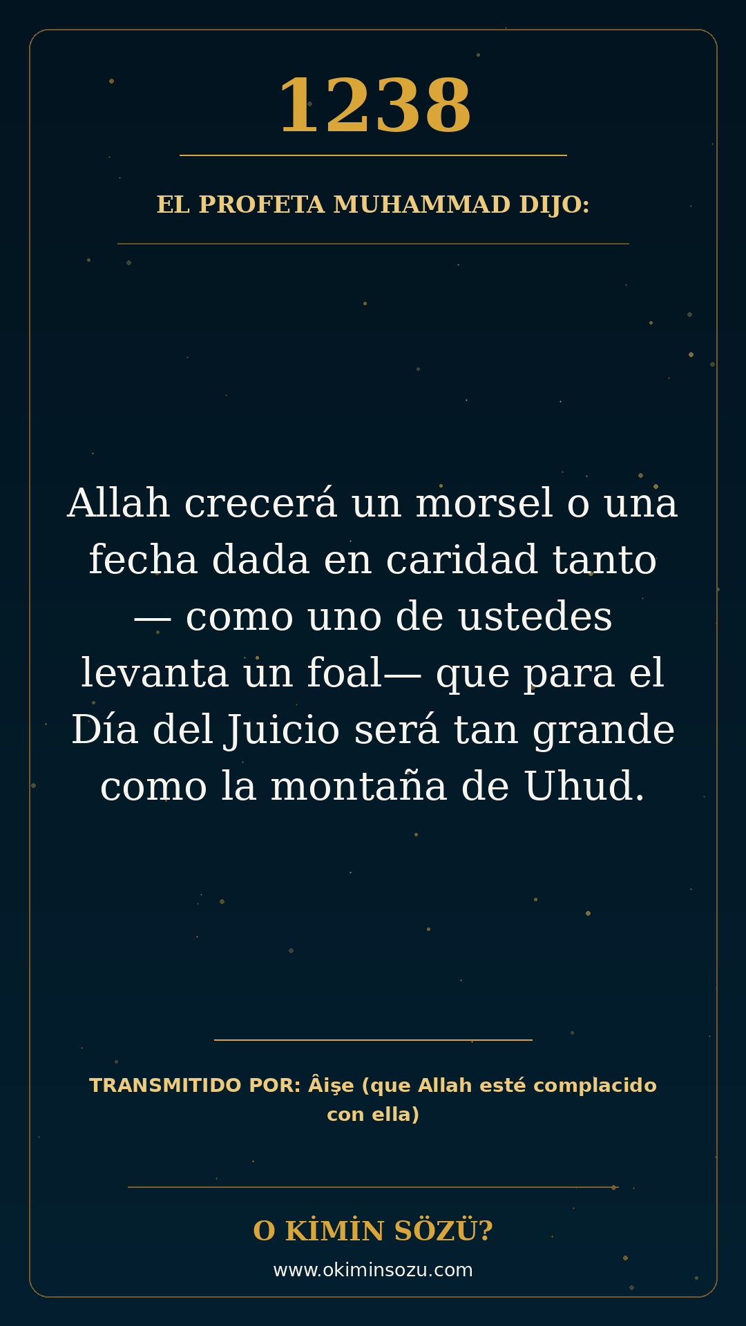hadis 1238 es