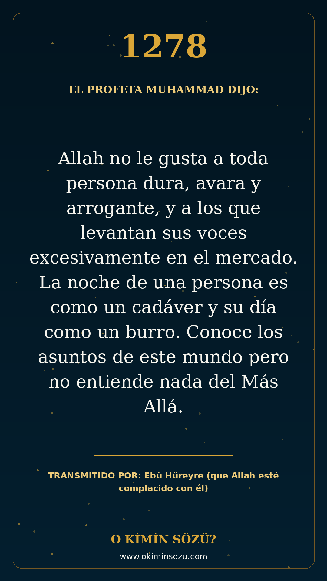 hadis 1278 es