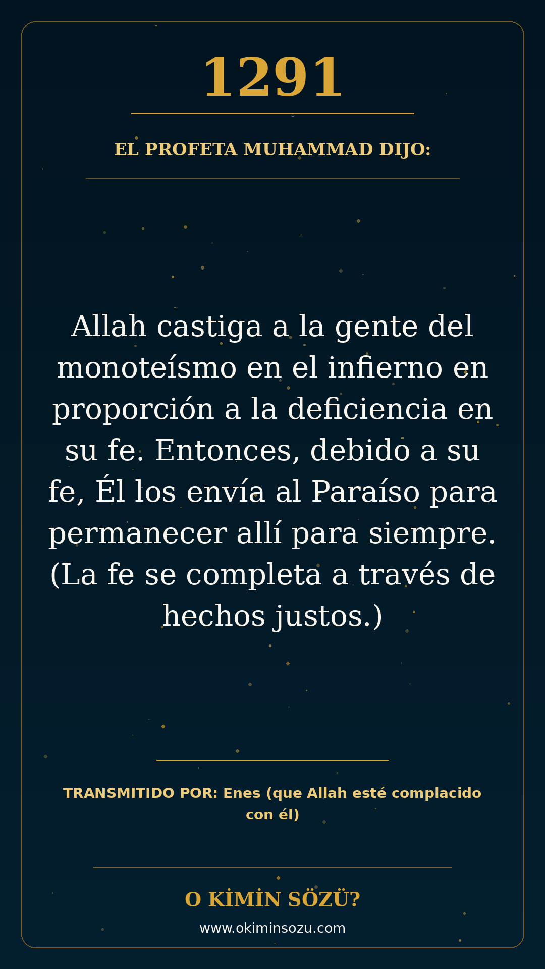 hadis 1291 es