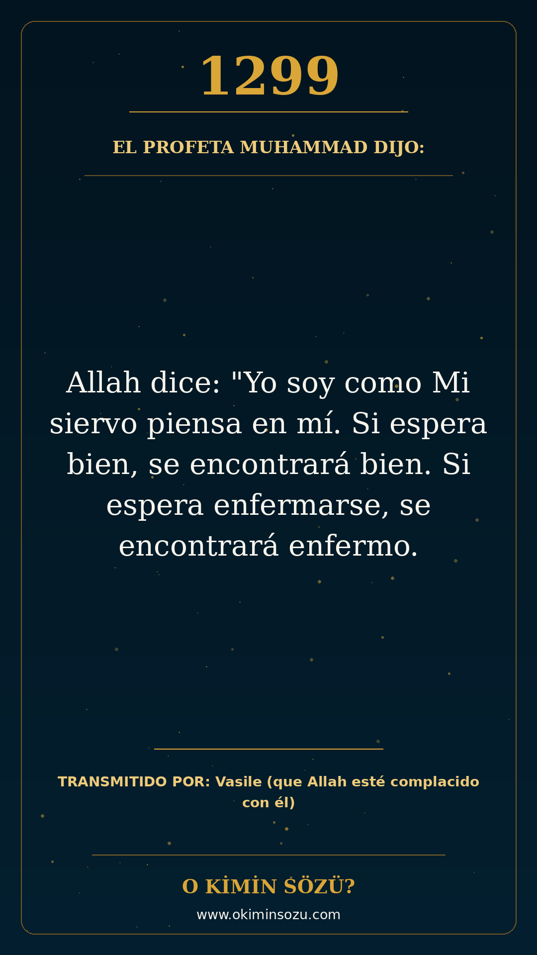 hadis 1299 es