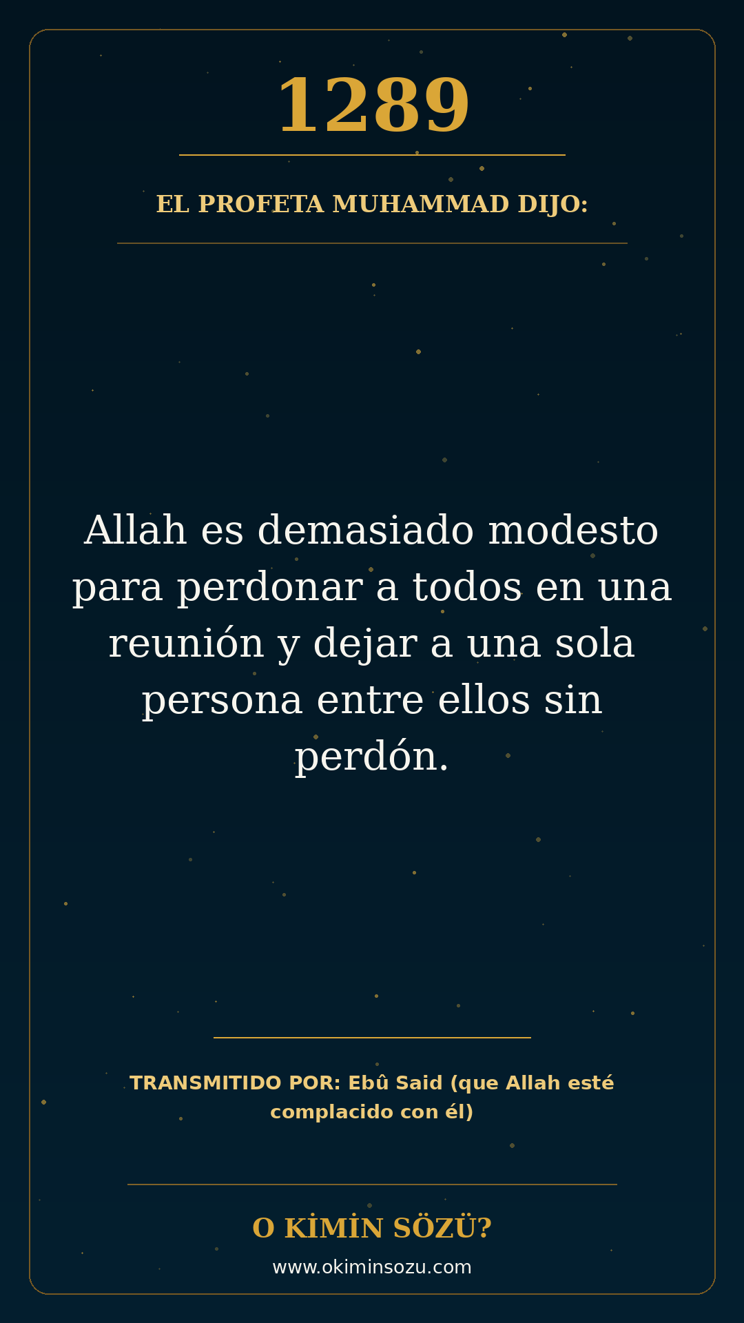 hadis 1289 es