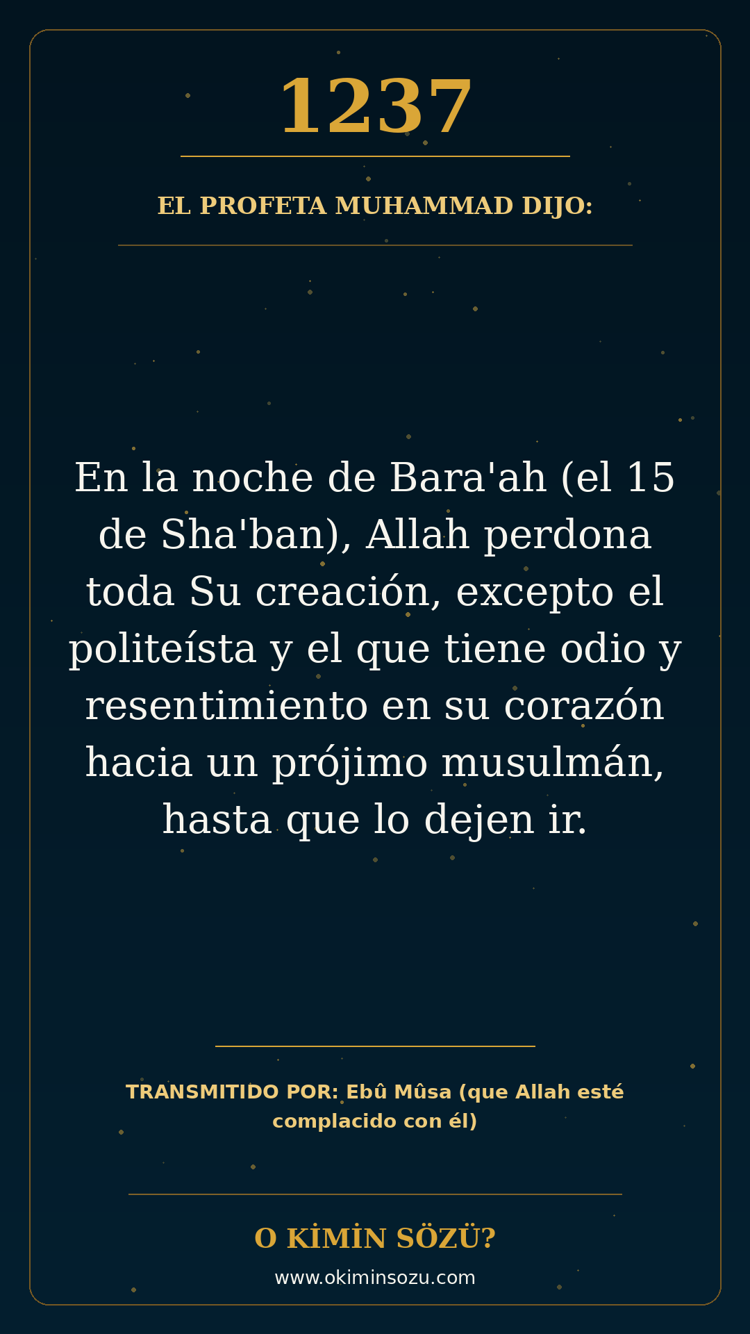 hadis 1237 es
