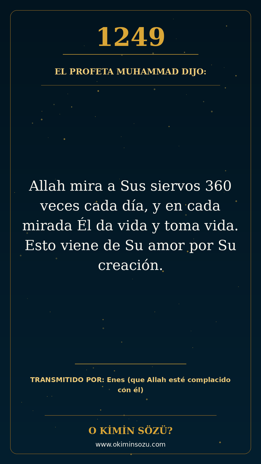 hadis 1249 es