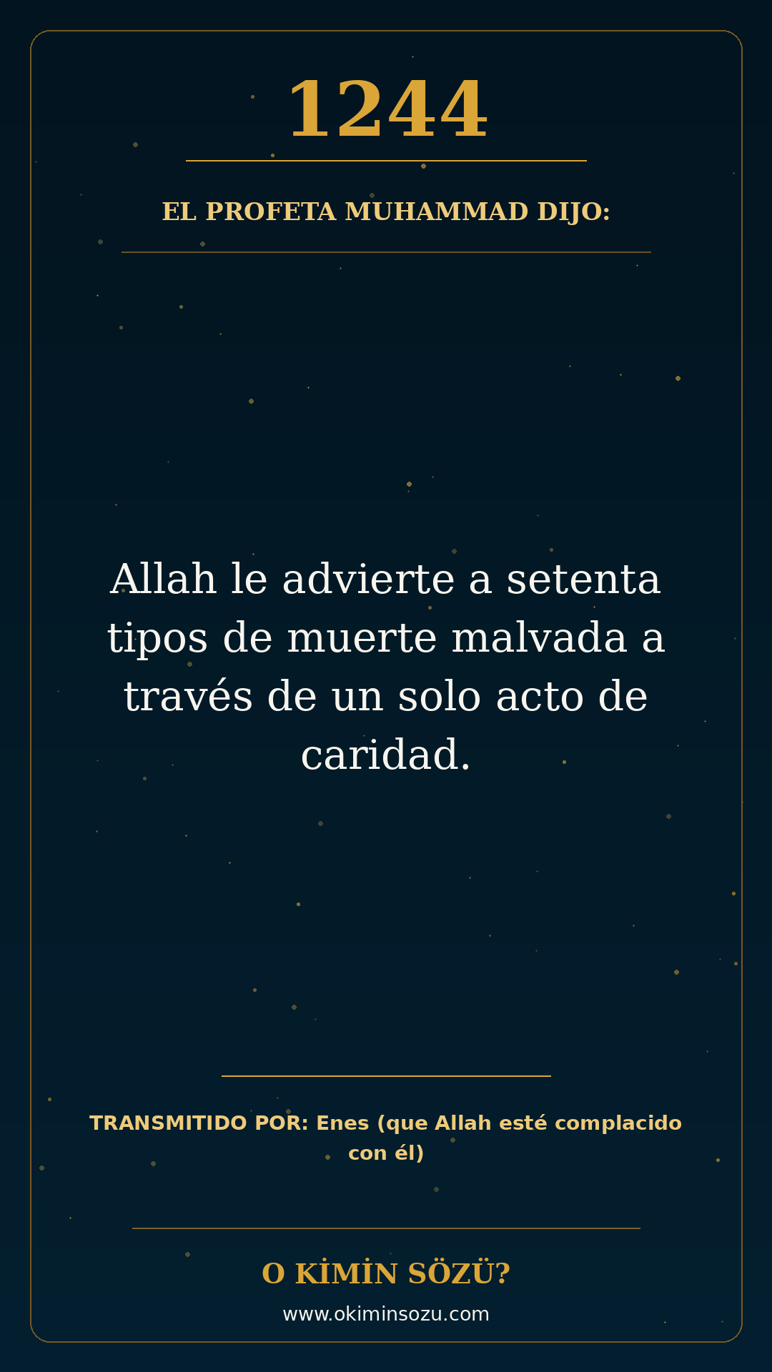 hadis 1244 es