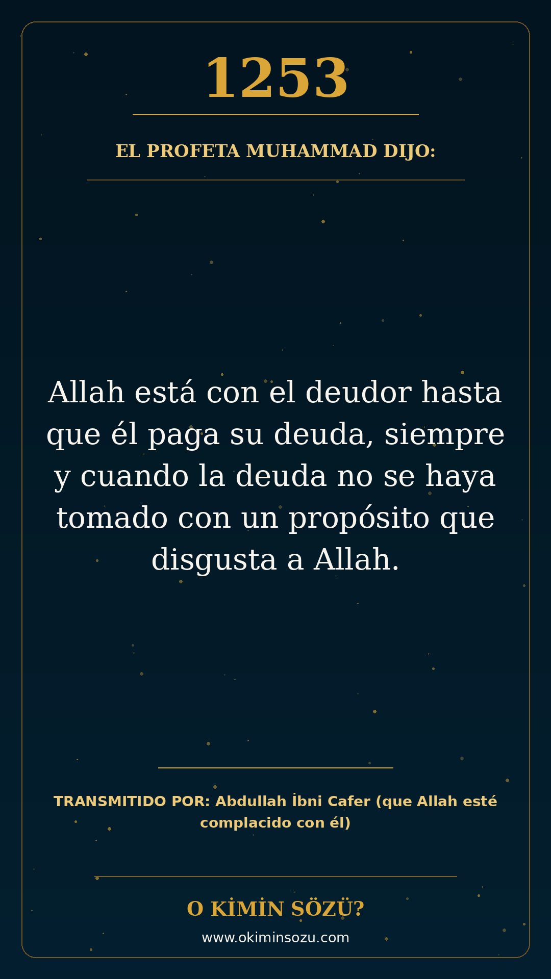 hadis 1253 es