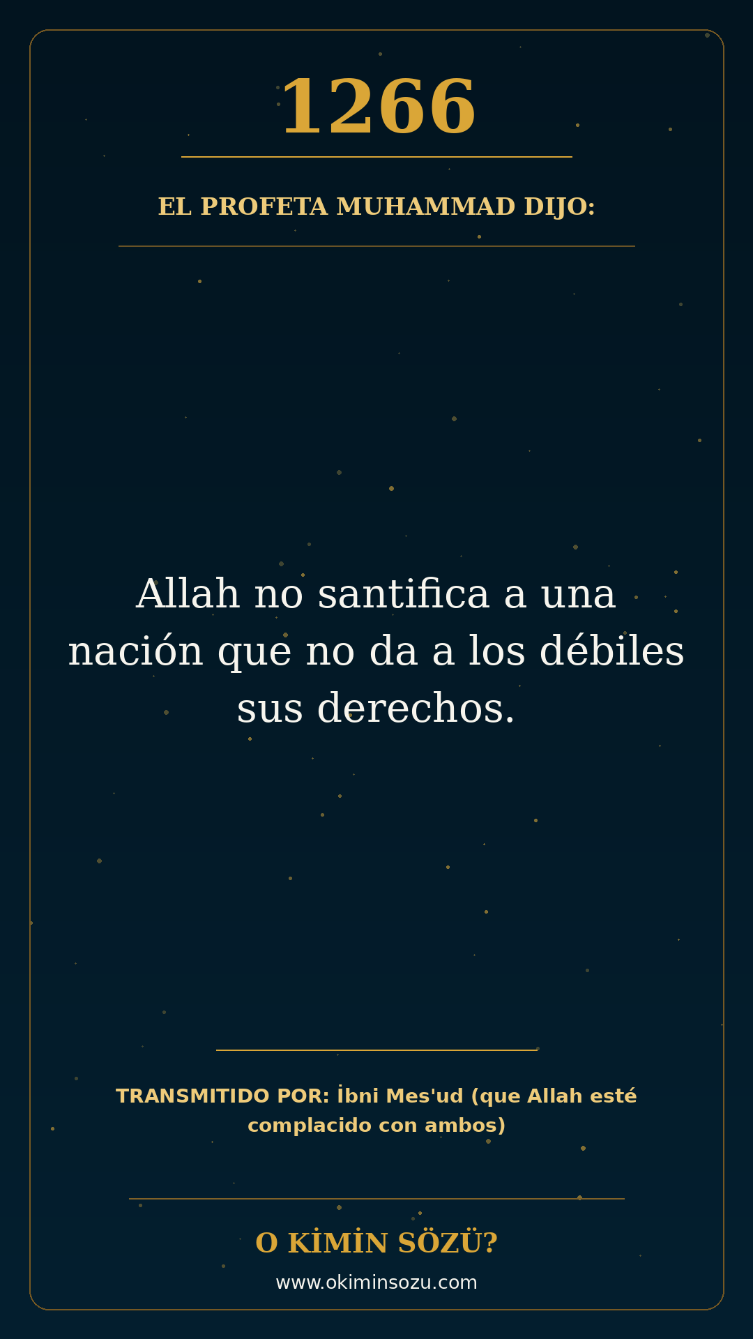 hadis 1266 es
