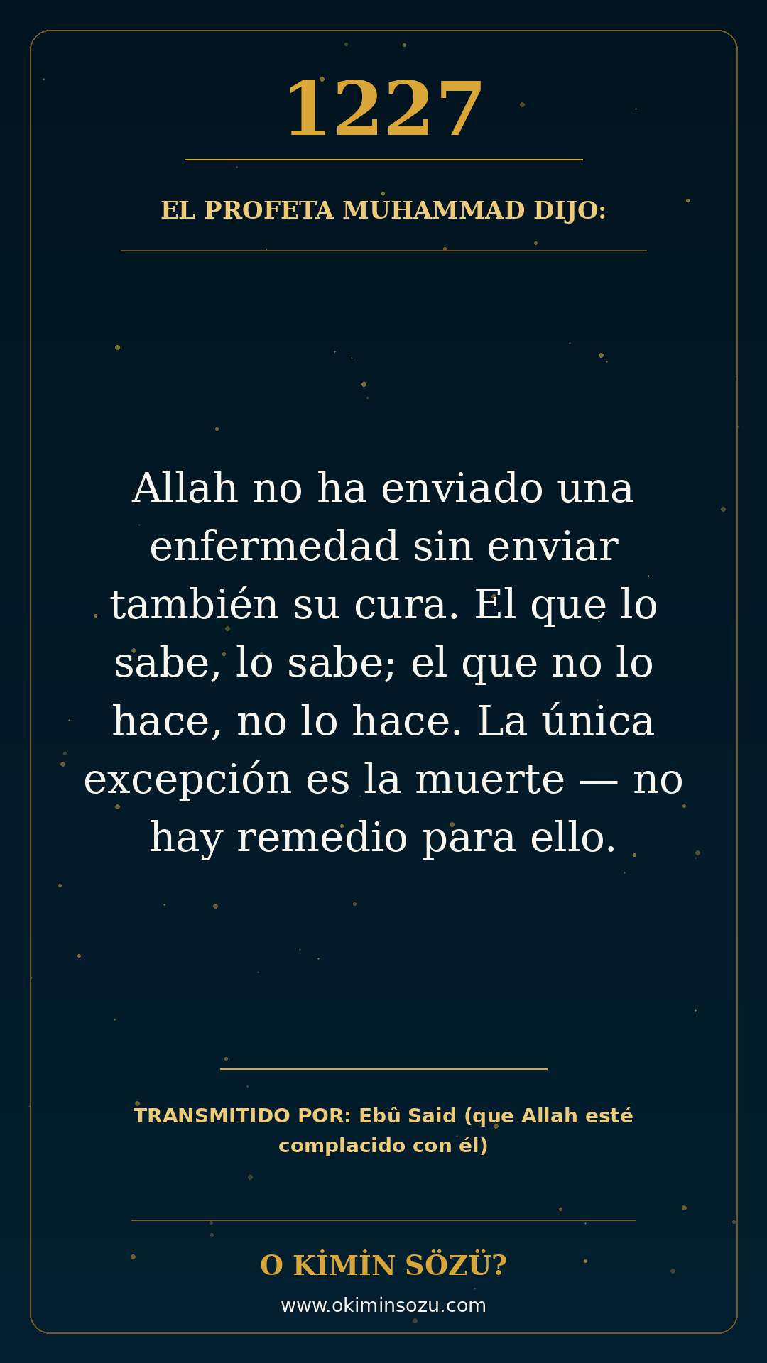 hadis 1227 es