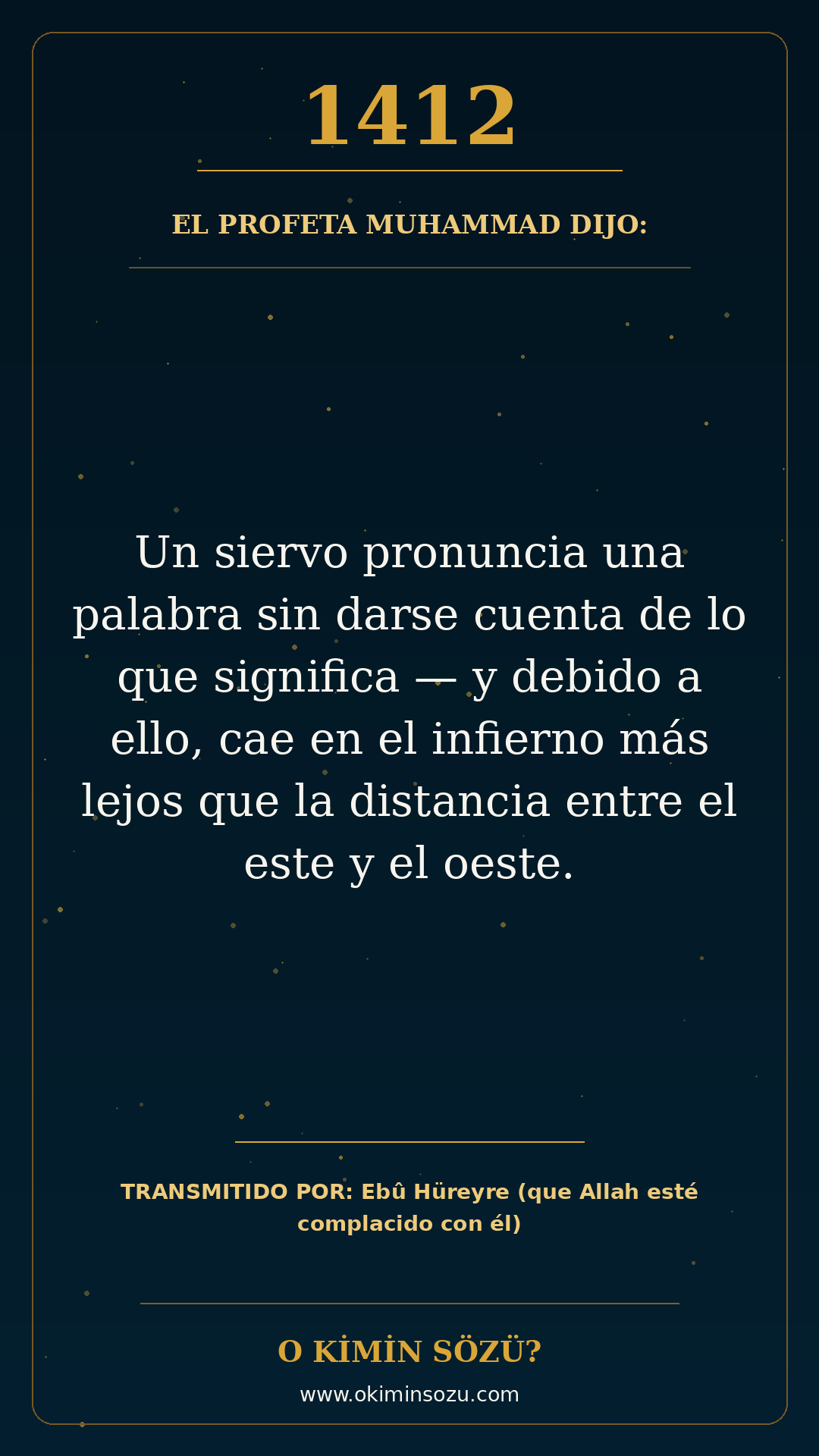 hadis 1412 es