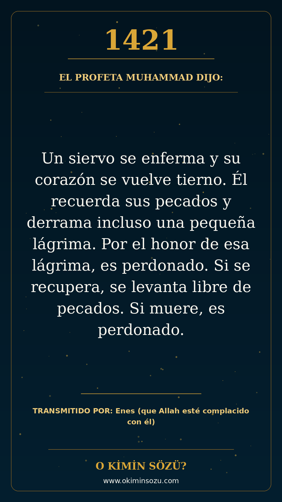 hadis 1421 es