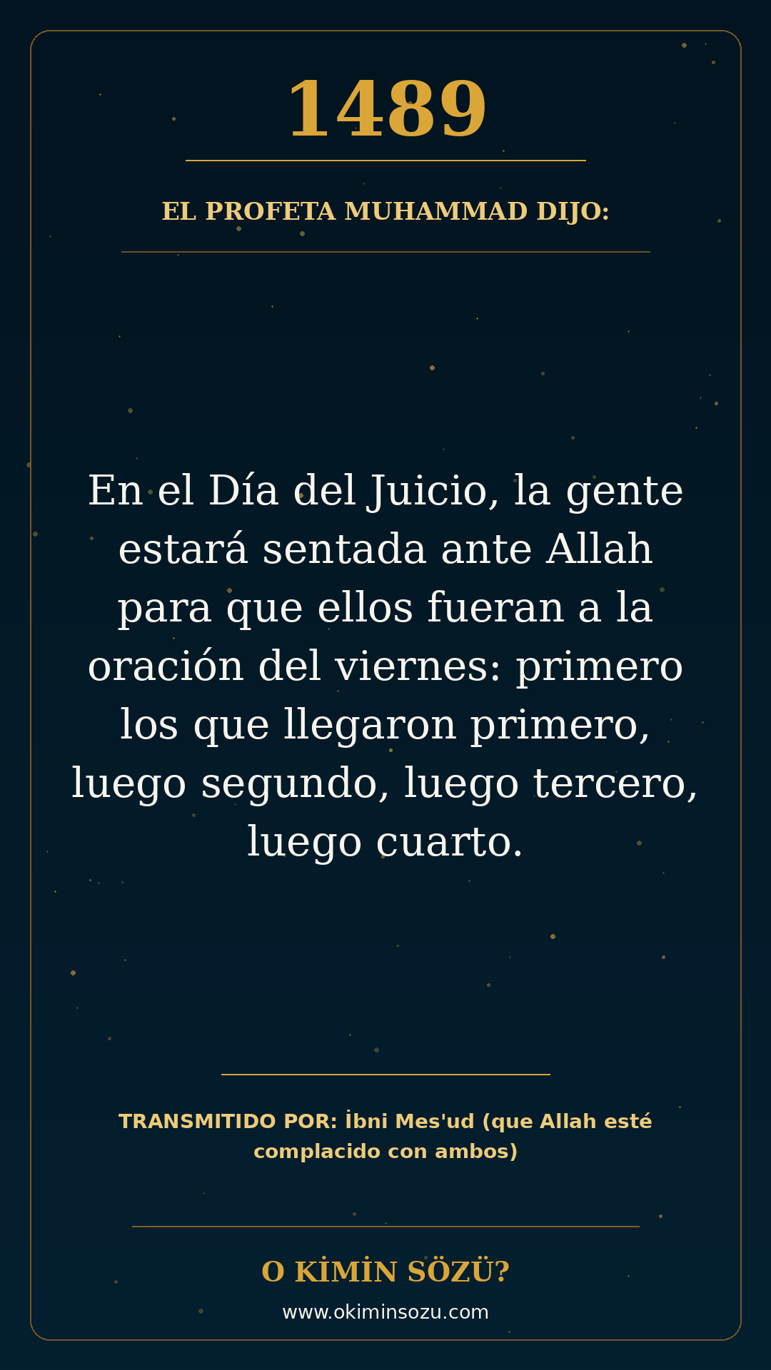 hadis 1489 es