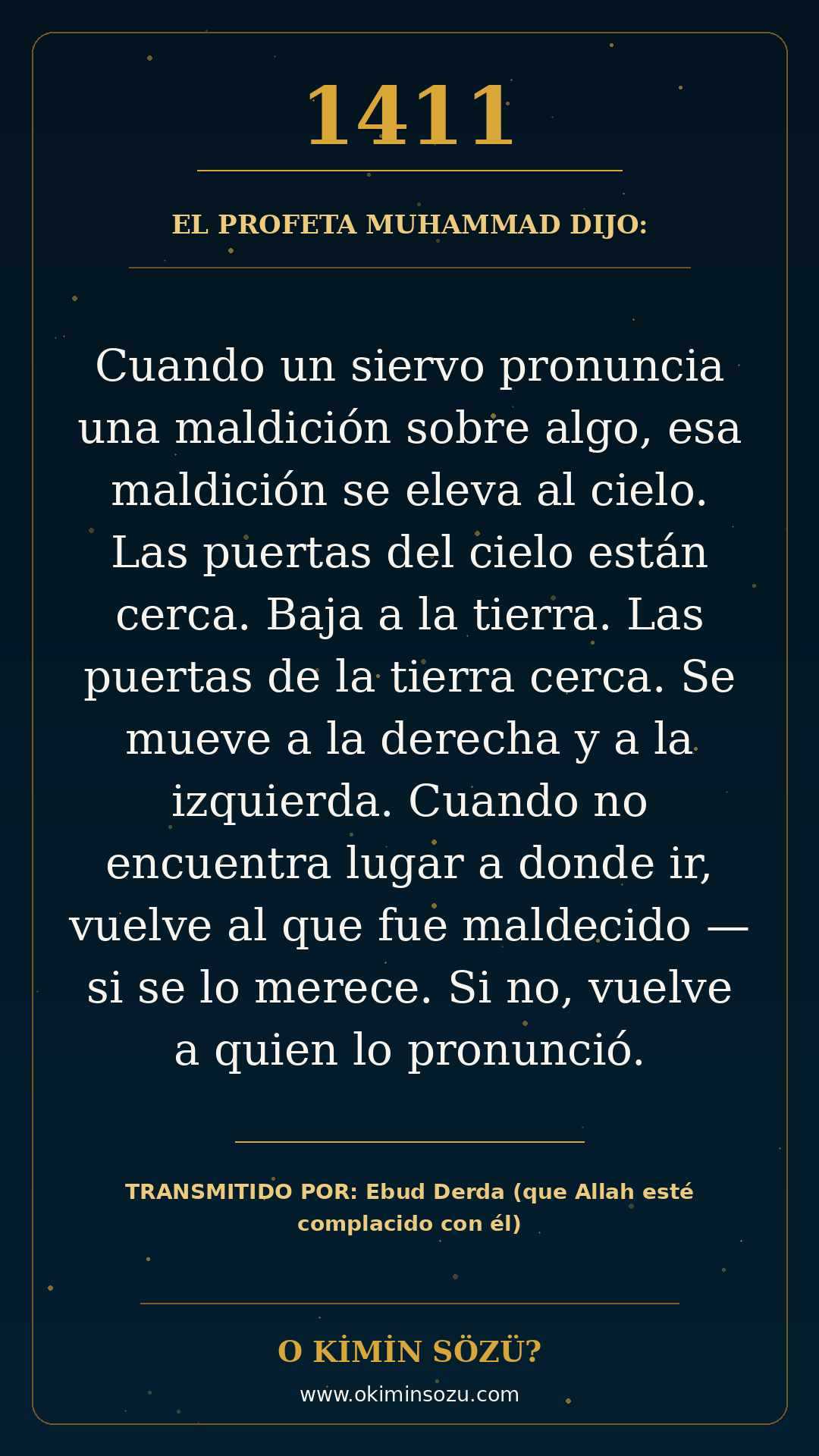 hadis 1411 es