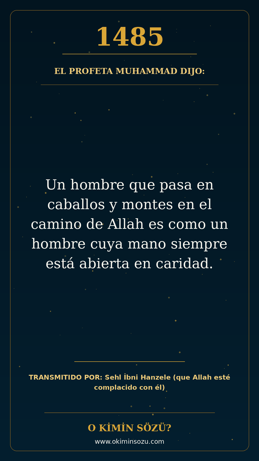 hadis 1485 es
