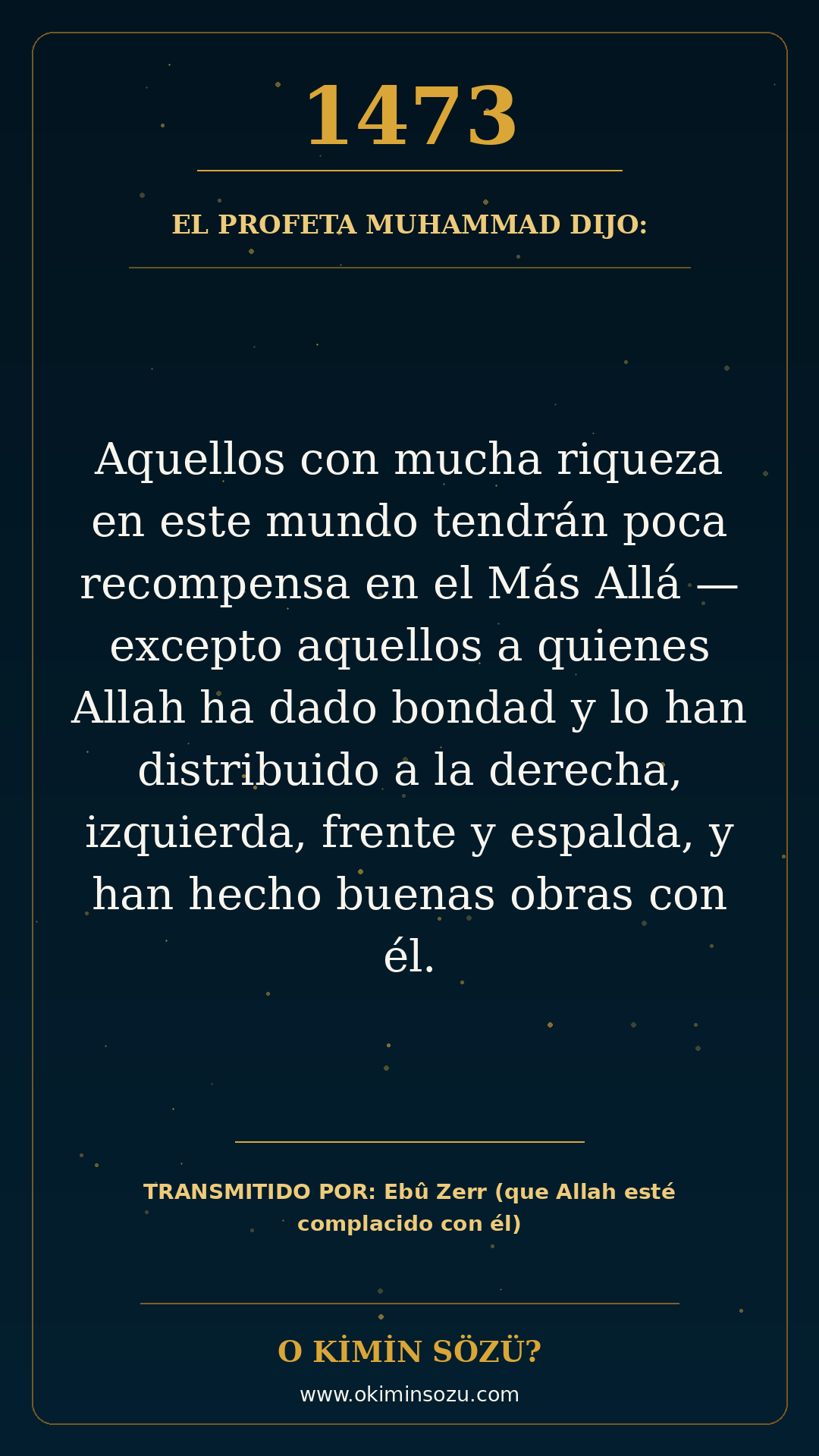 hadis 1473 es