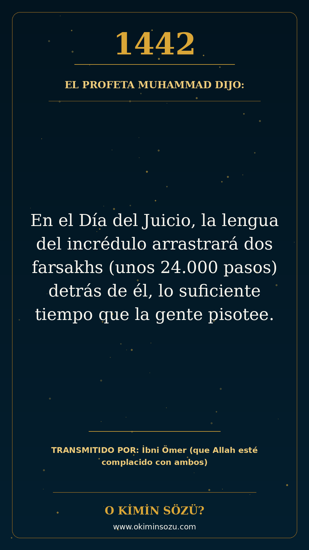 hadis 1442 es