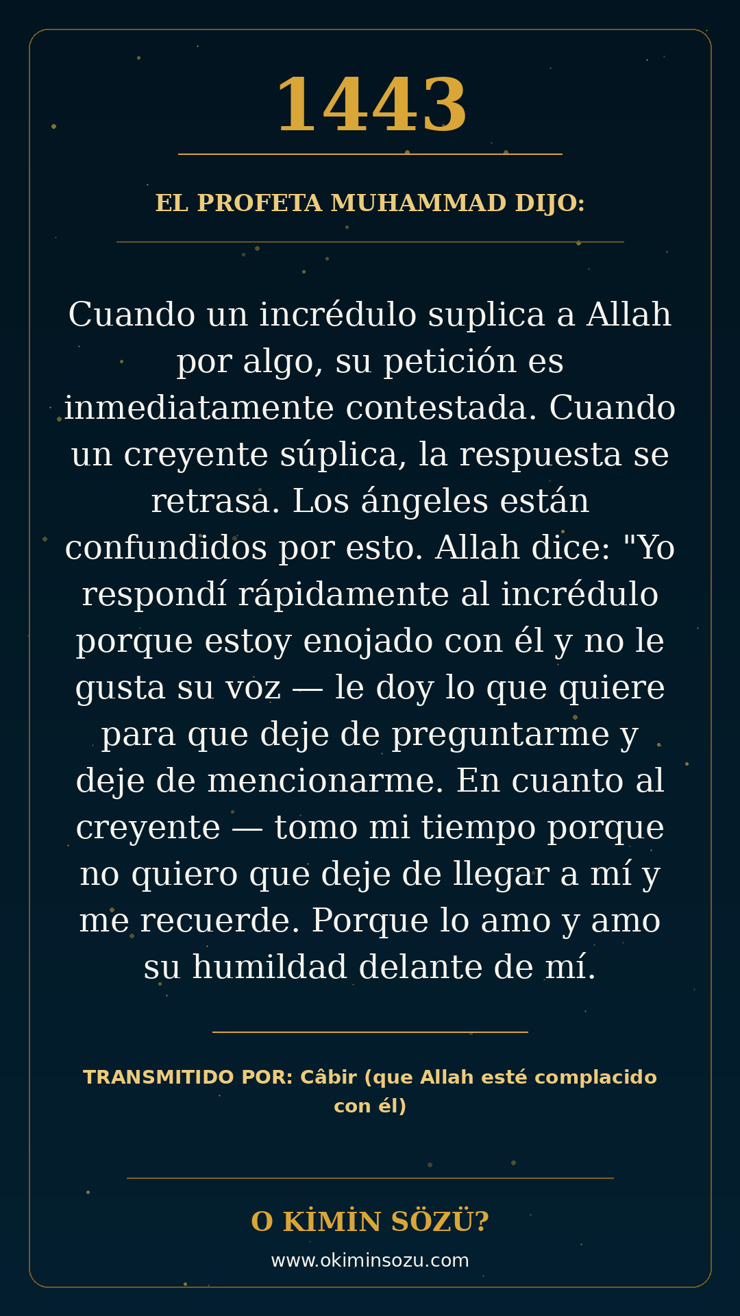 hadis 1443 es