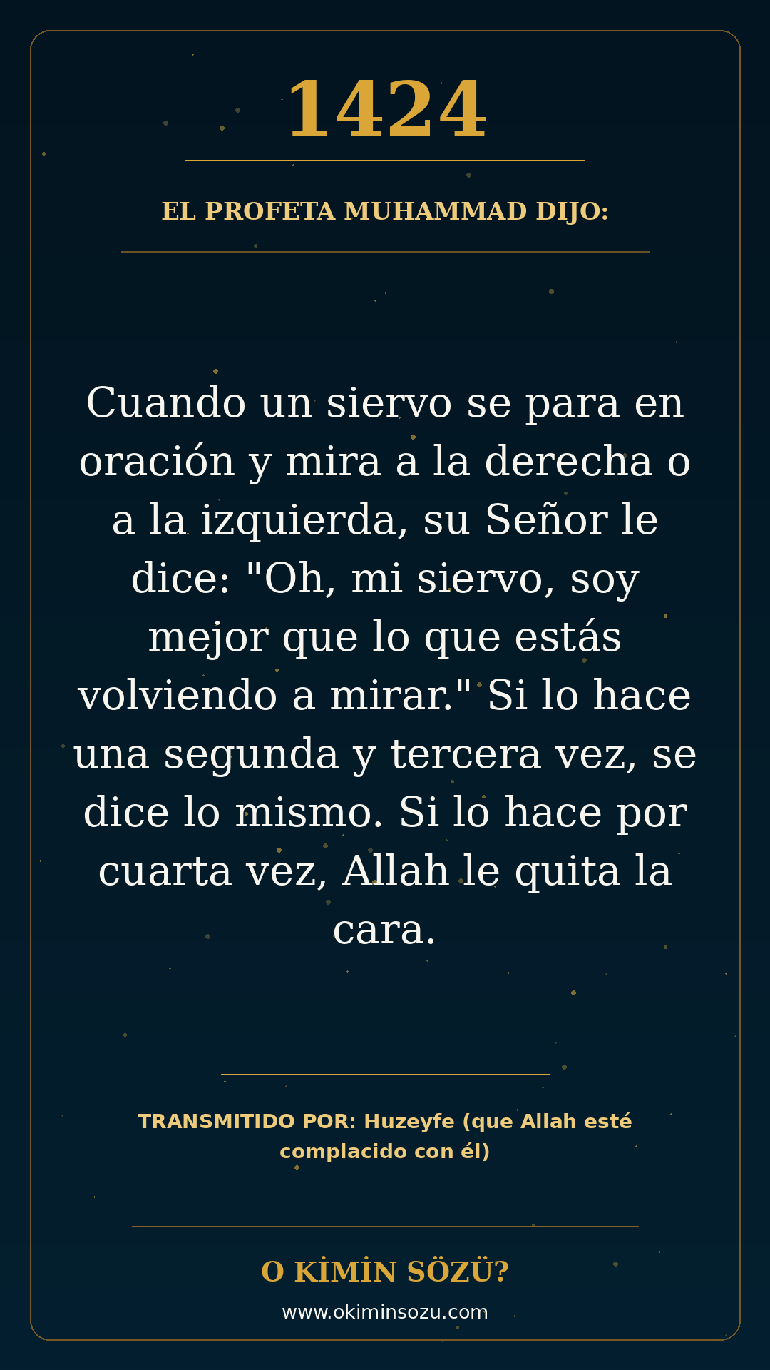 hadis 1424 es