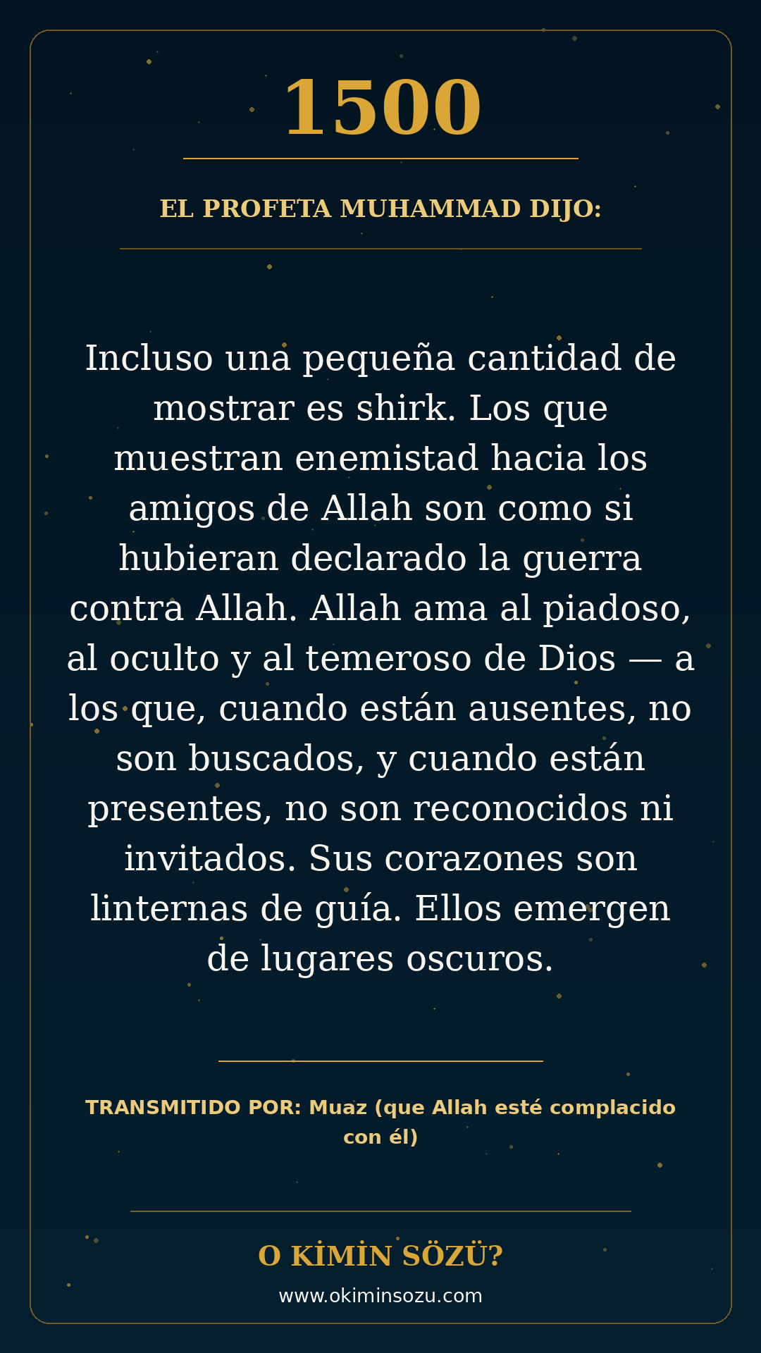 hadis 1500 es