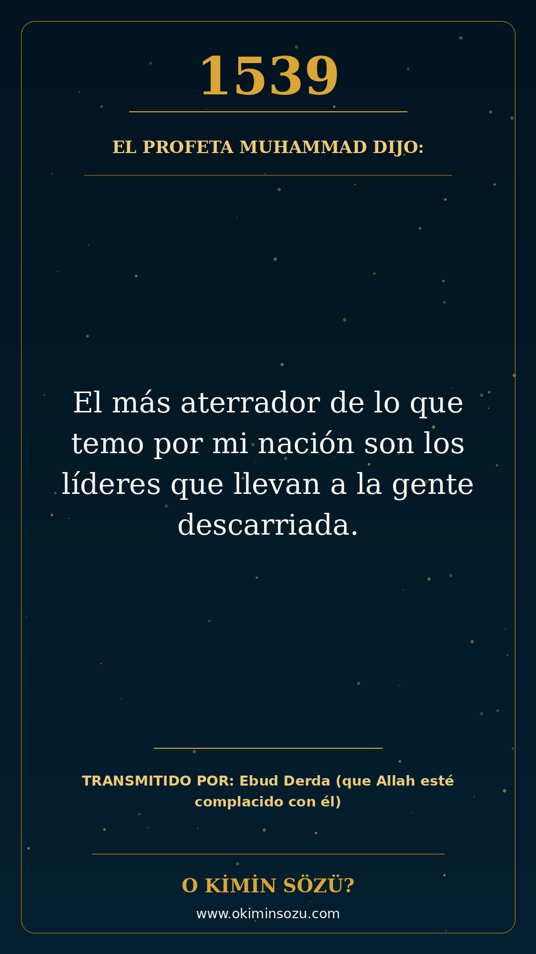 hadis 1539 es