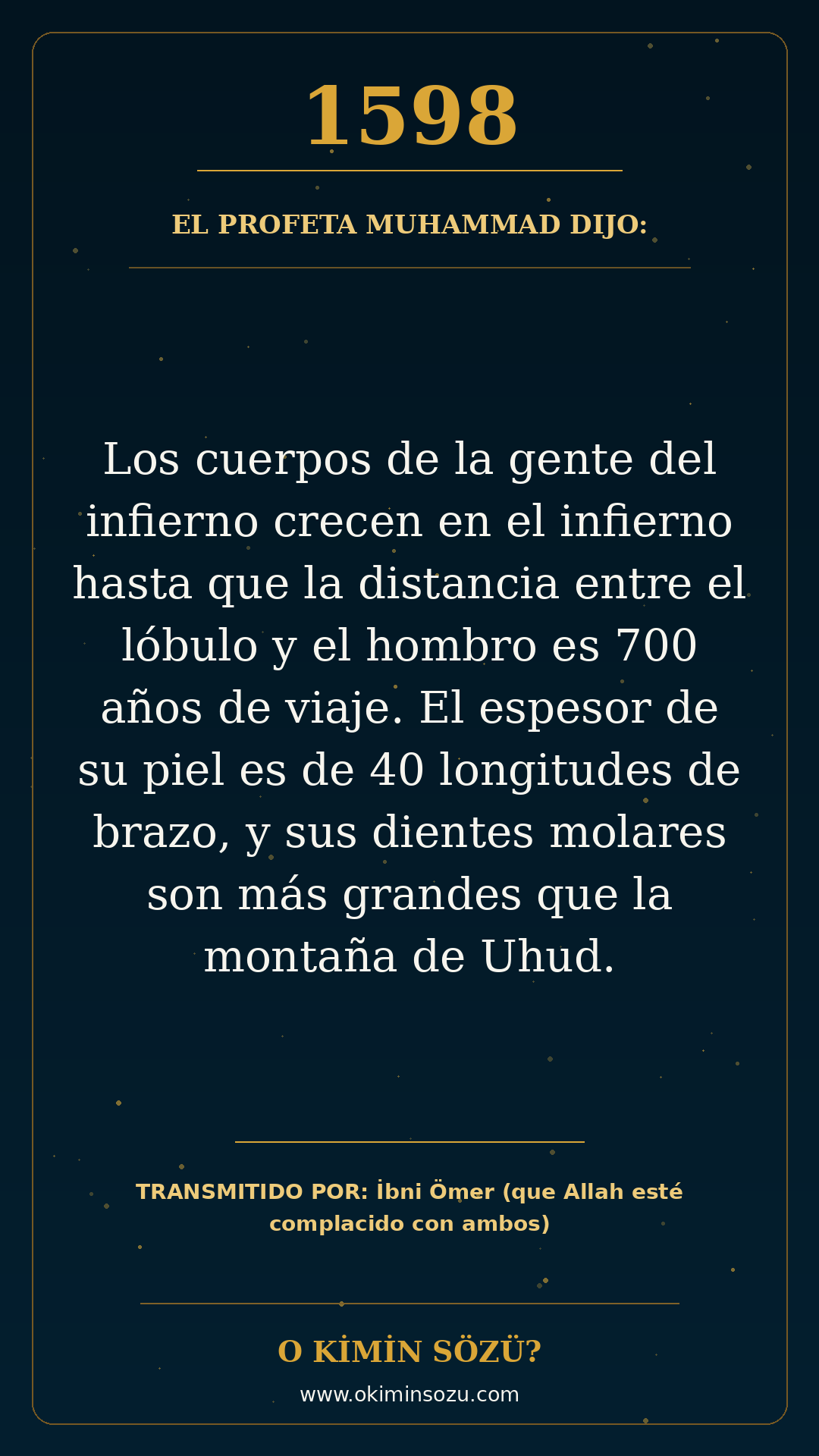 hadis 1598 es