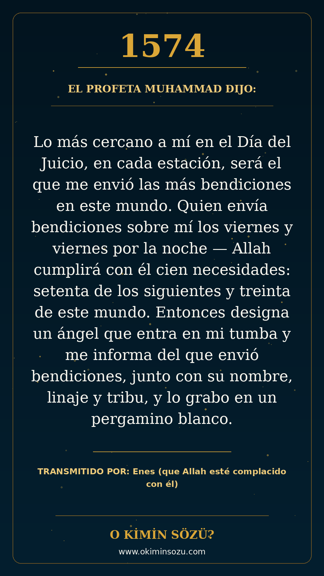 hadis 1574 es