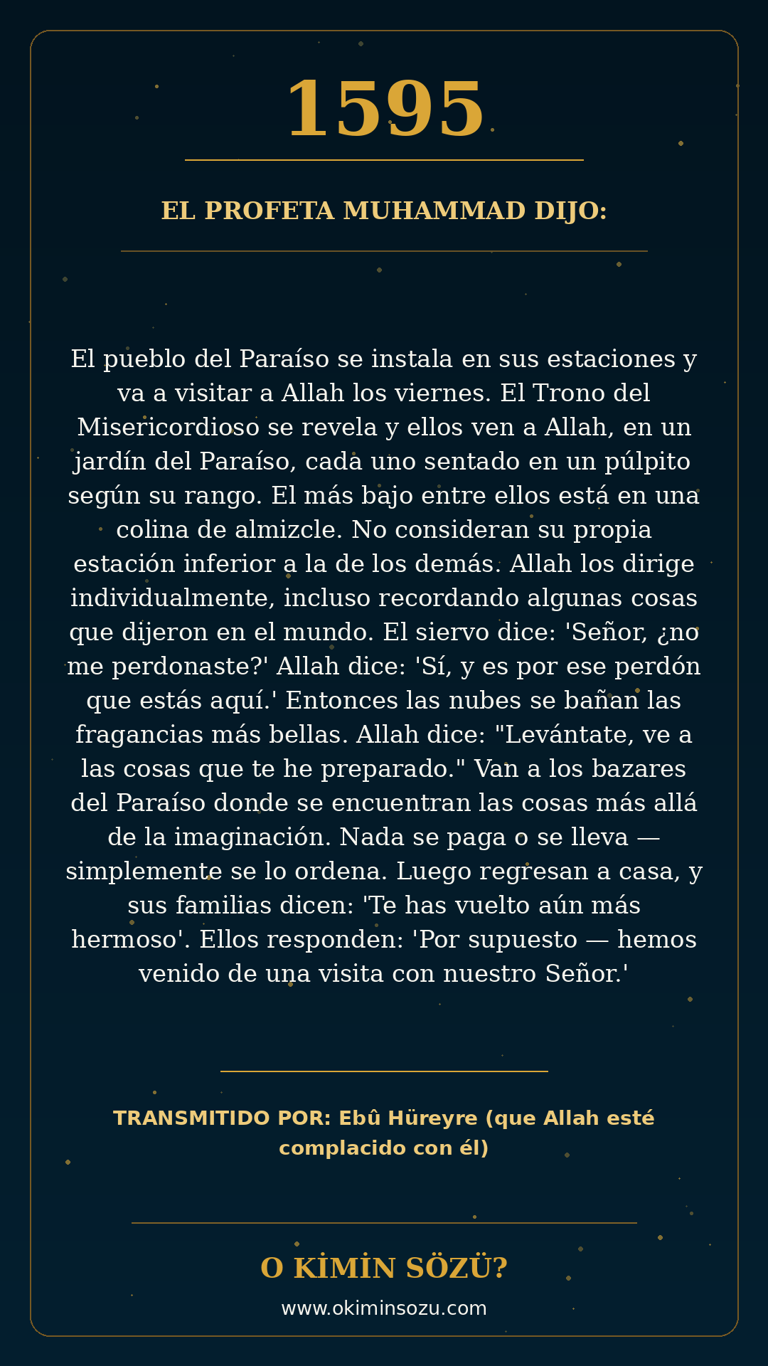 hadis 1595 es