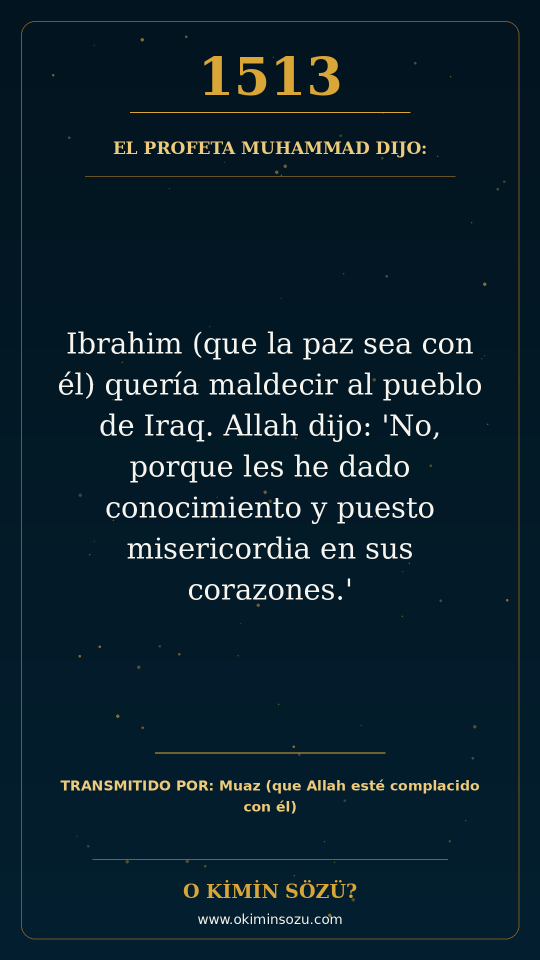 hadis 1513 es