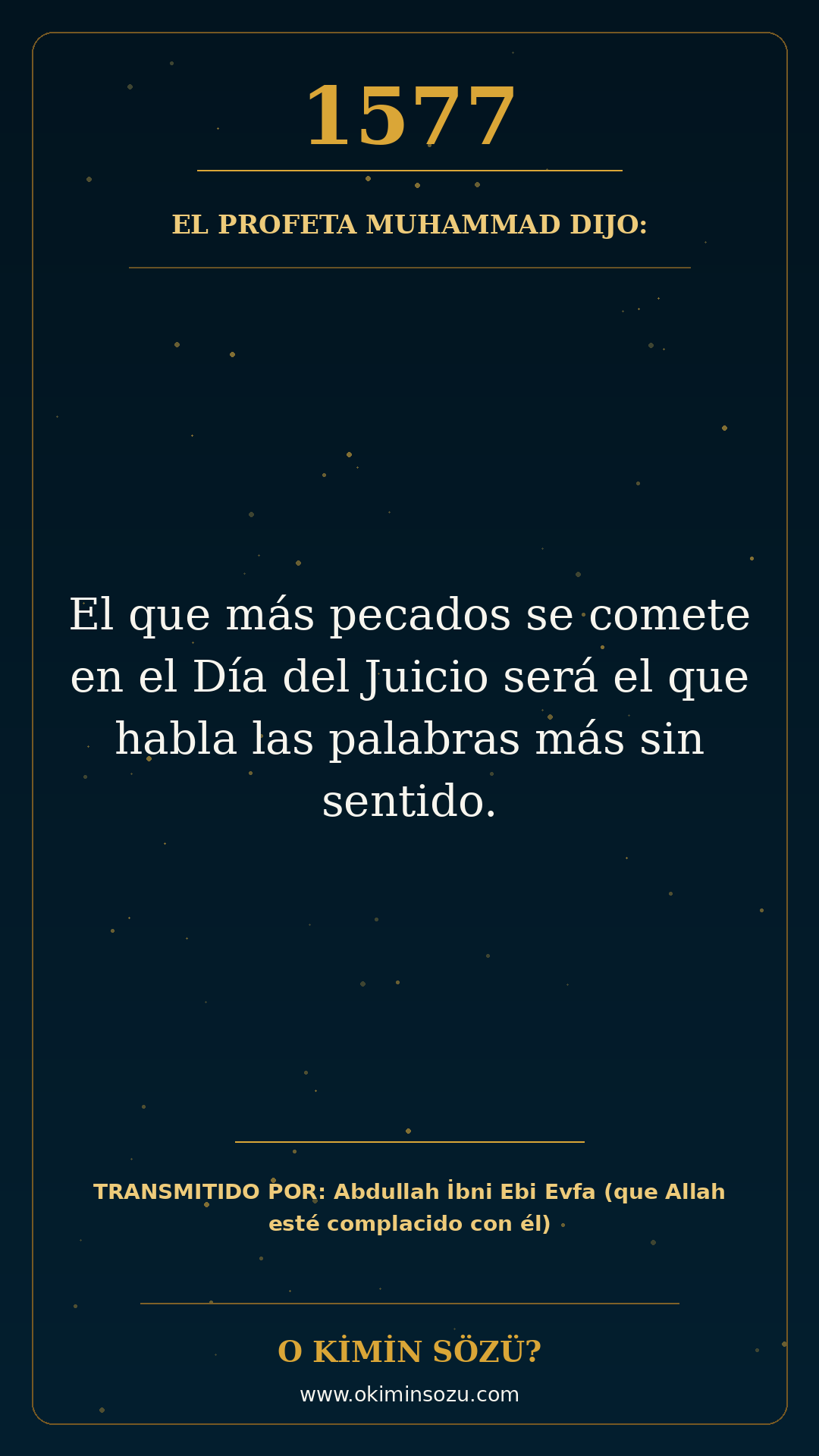hadis 1577 es