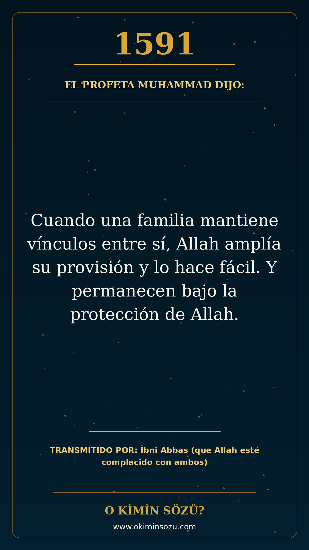 hadis 1591 es