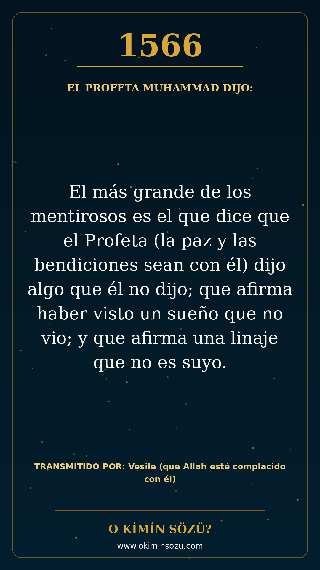 hadis 1566 es
