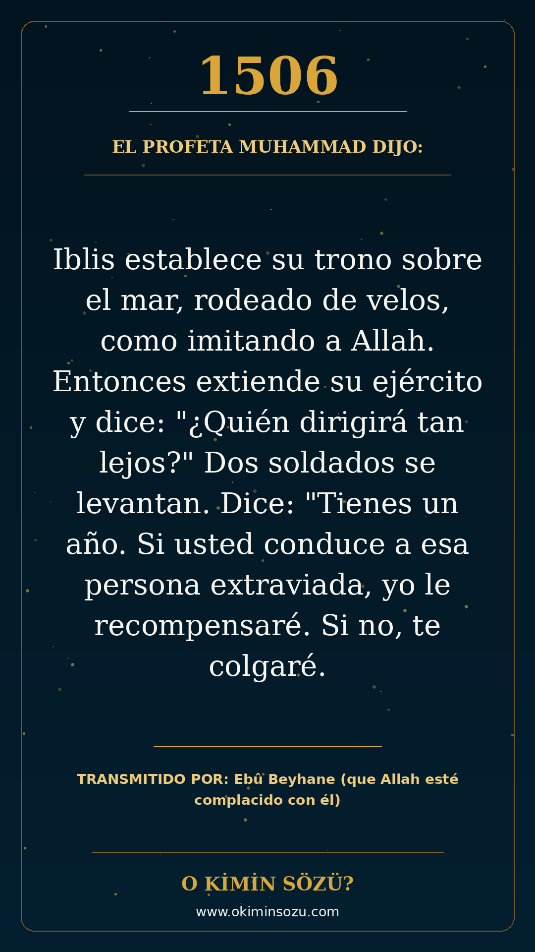 hadis 1506 es