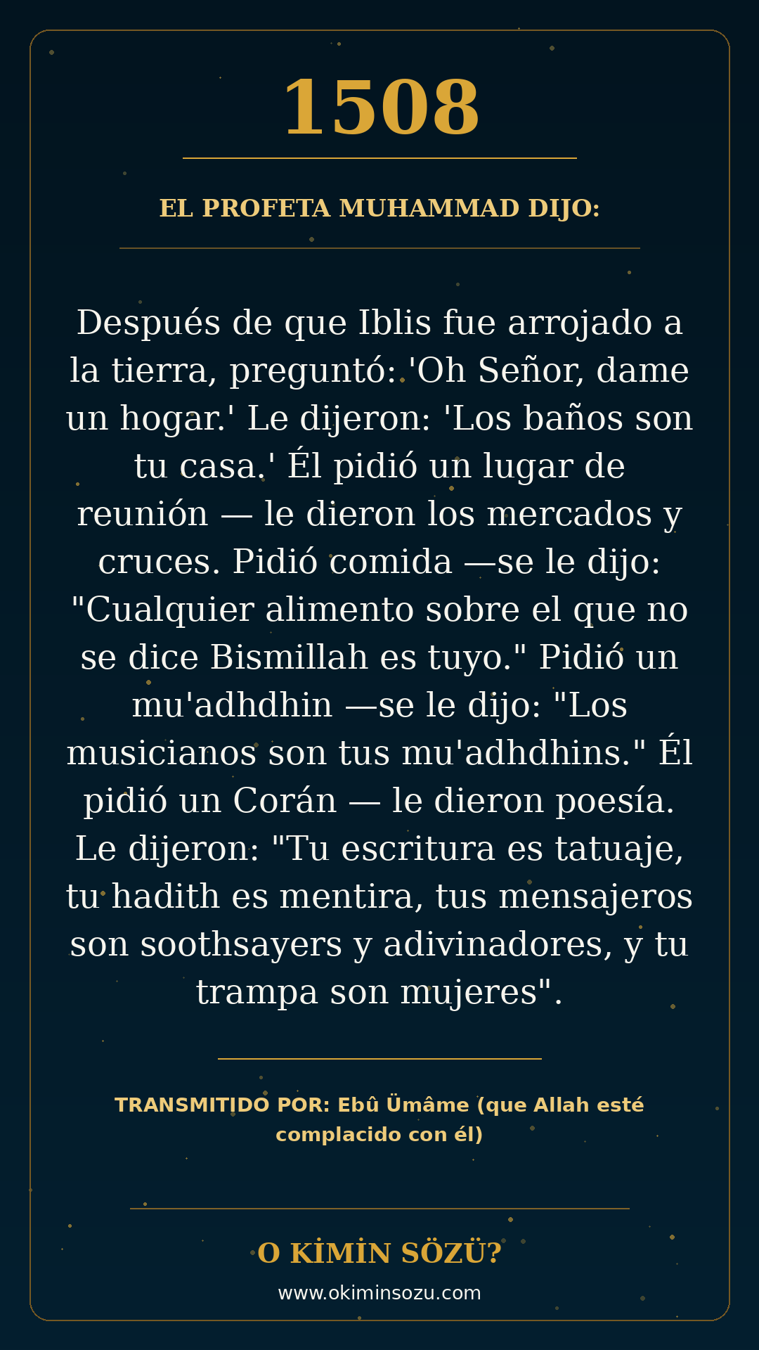 hadis 1508 es