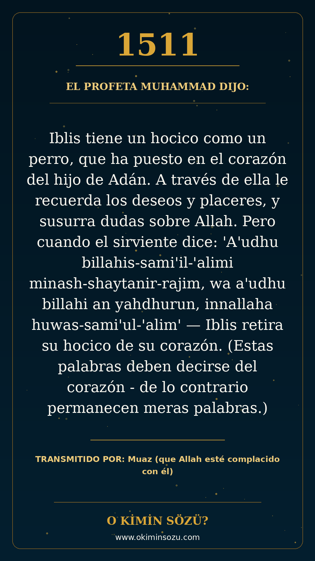 hadis 1511 es