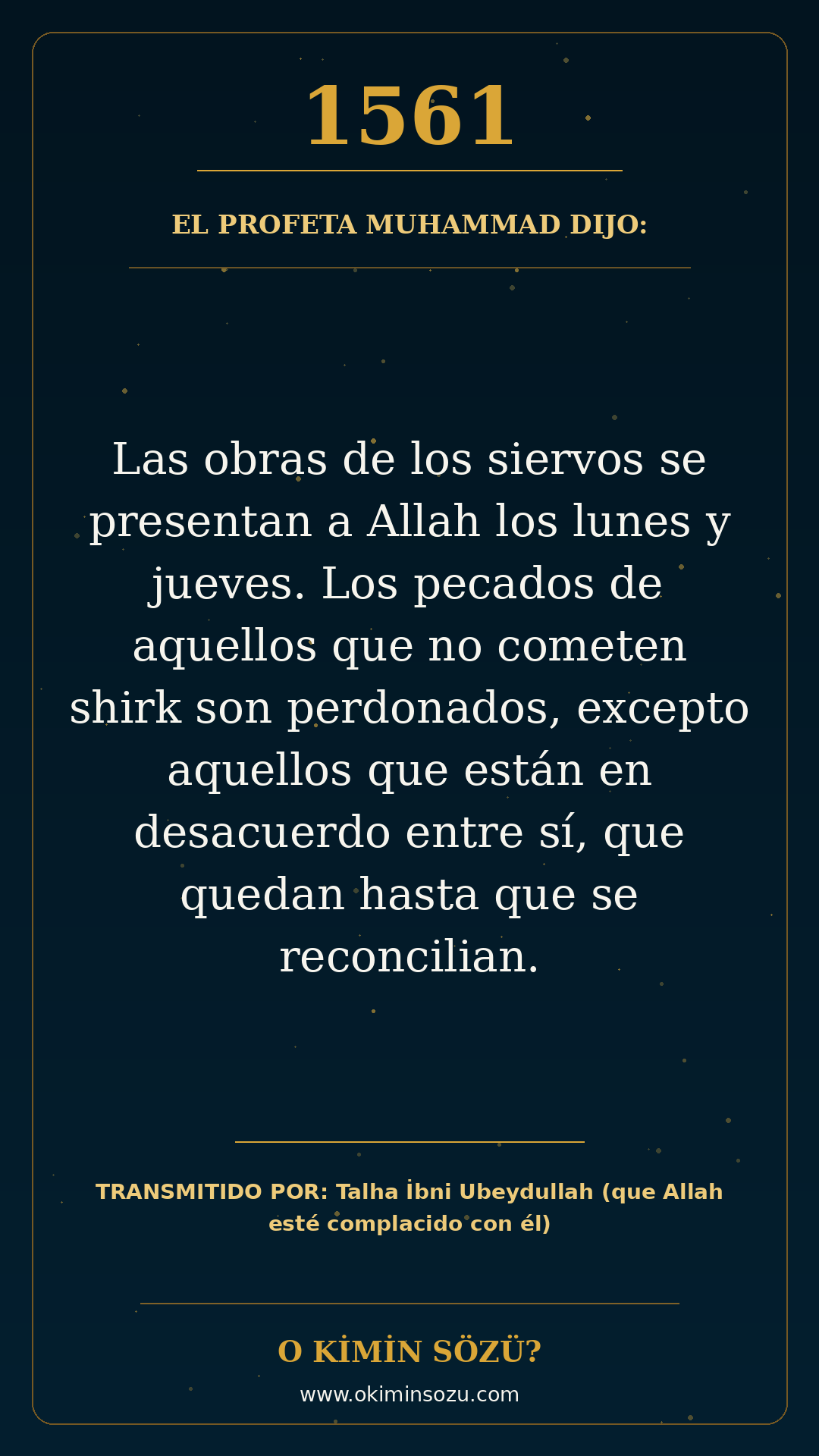hadis 1561 es