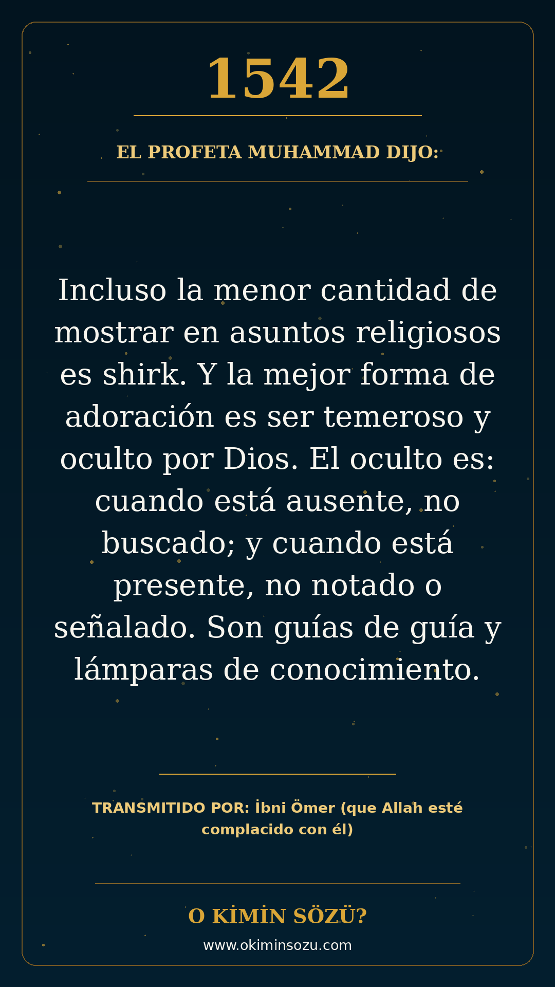 hadis 1542 es