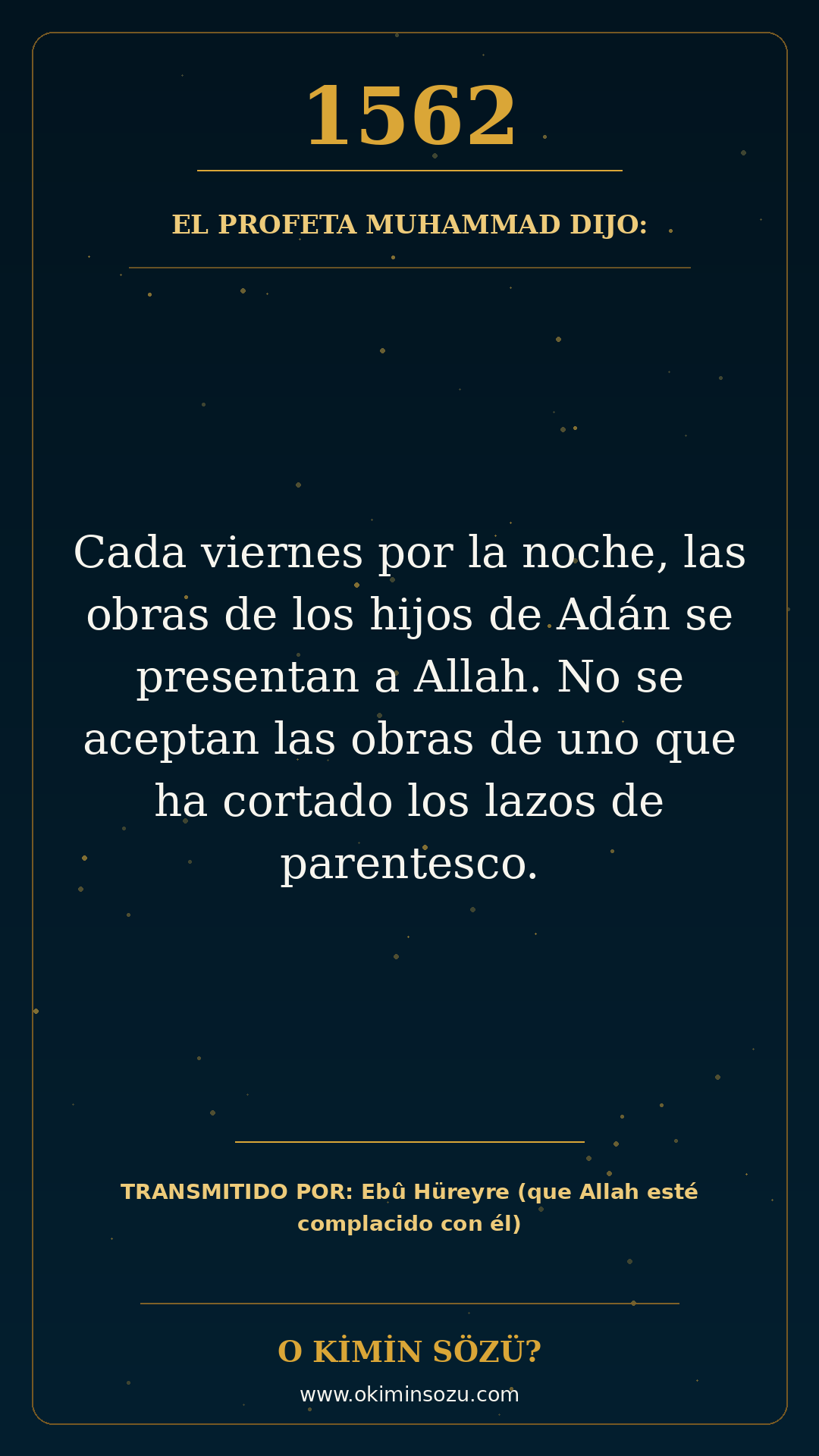 hadis 1562 es