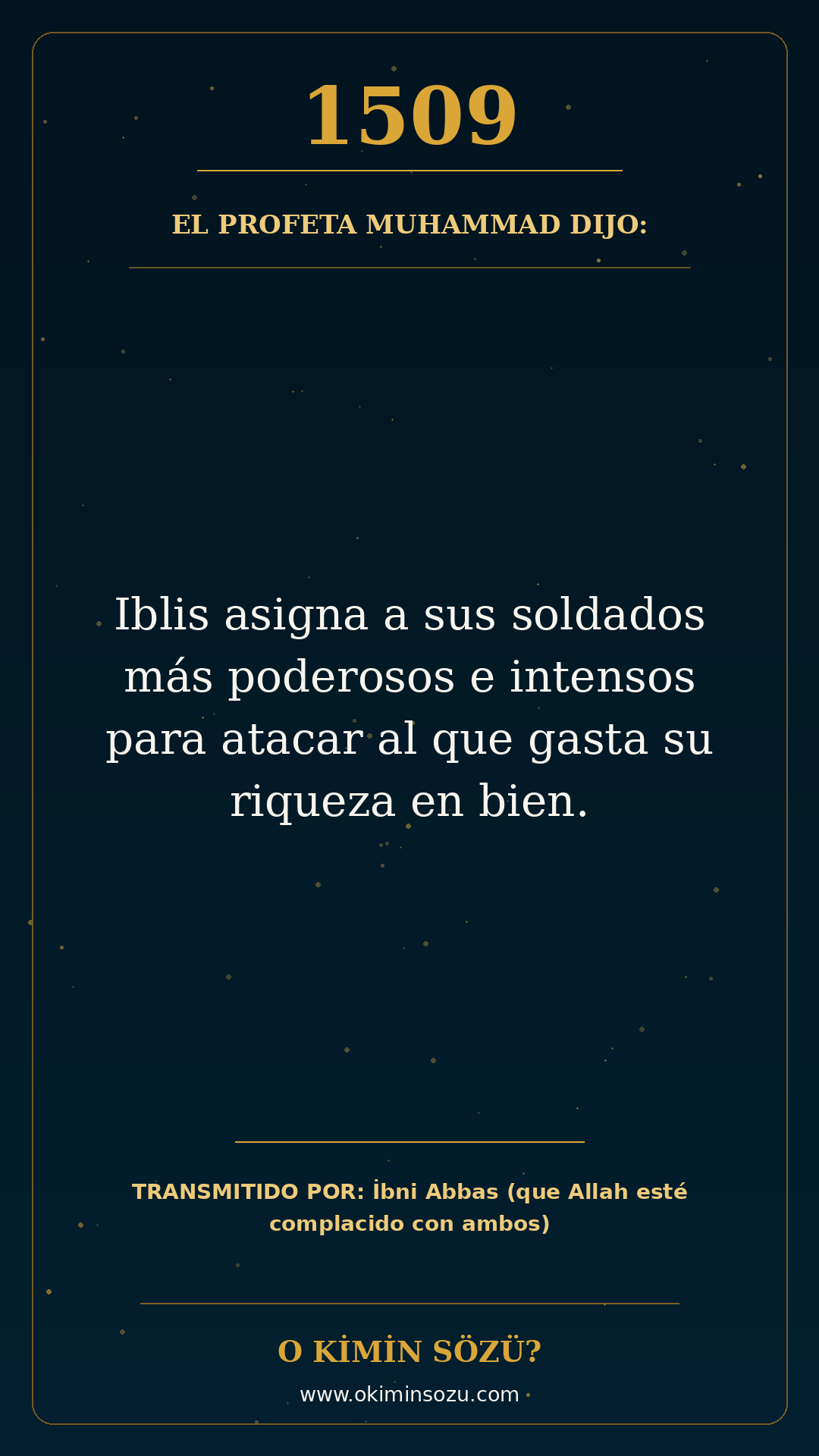 hadis 1509 es