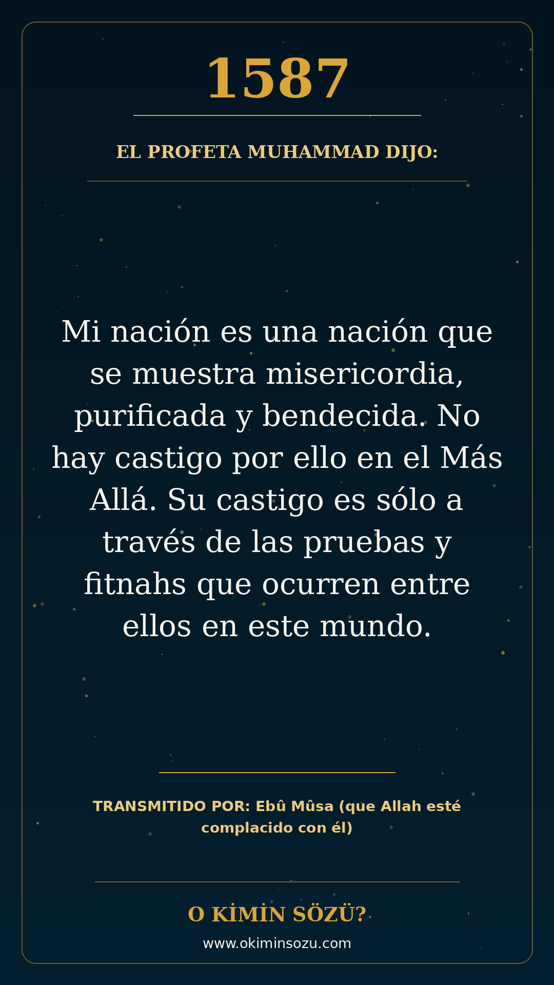 hadis 1587 es