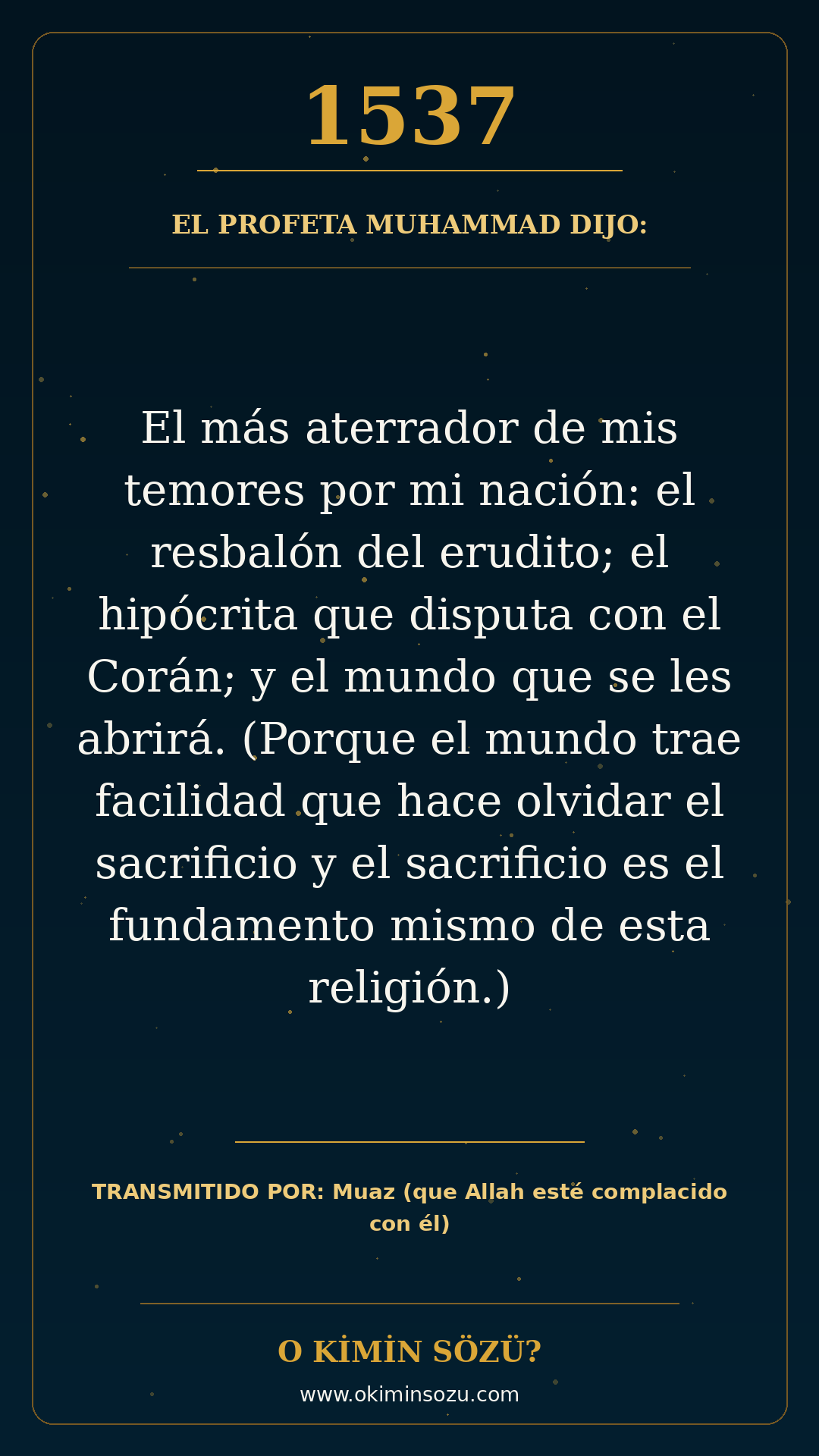hadis 1537 es