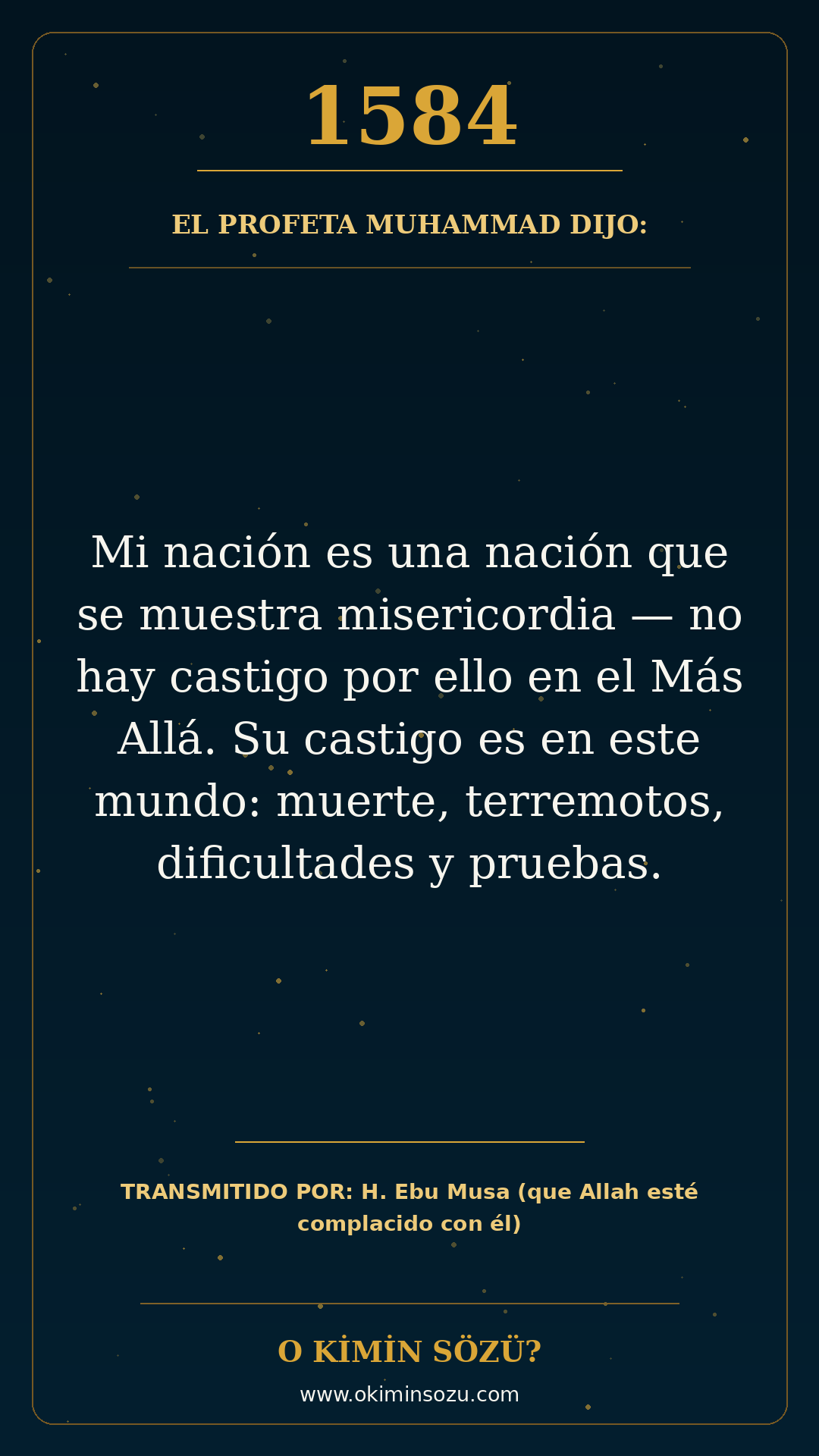 hadis 1584 es
