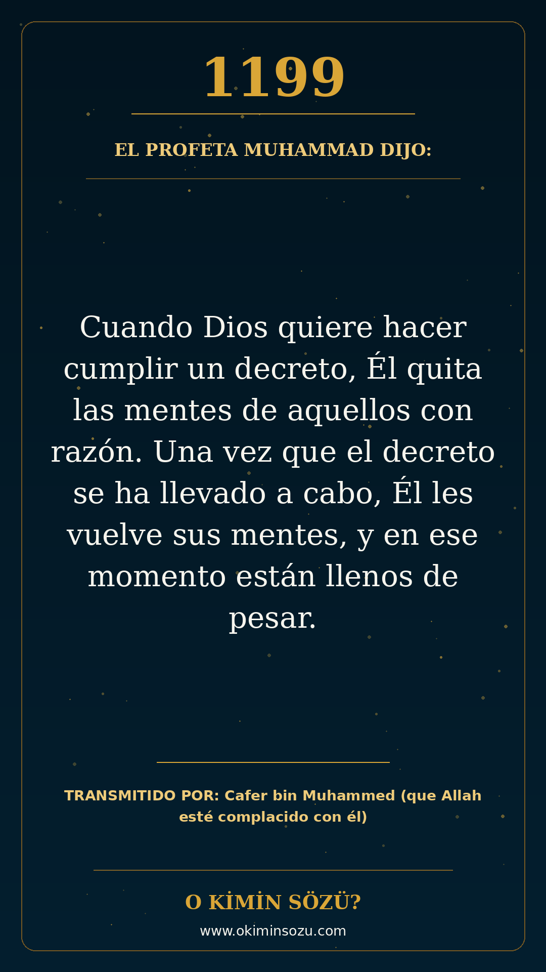 hadis 1199 es