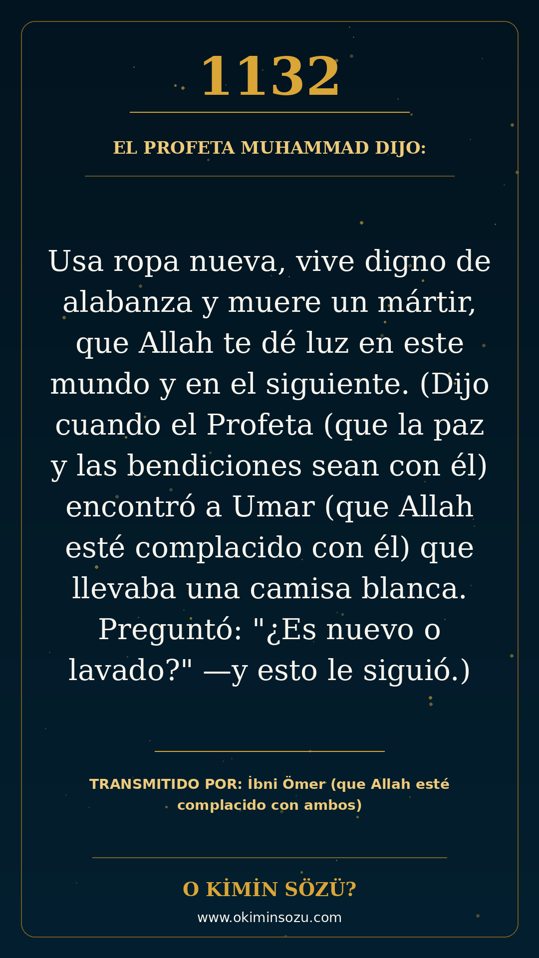 hadis 1132 es