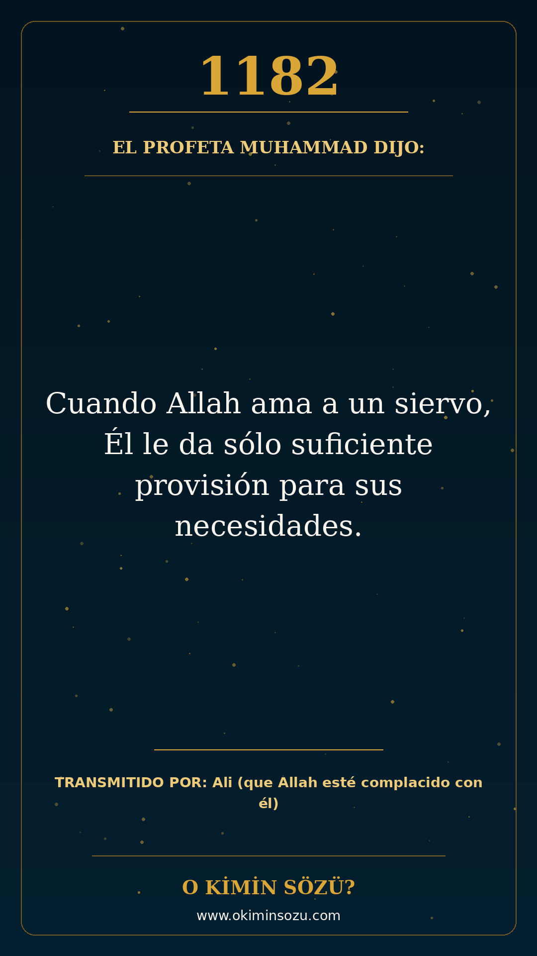 hadis 1182 es