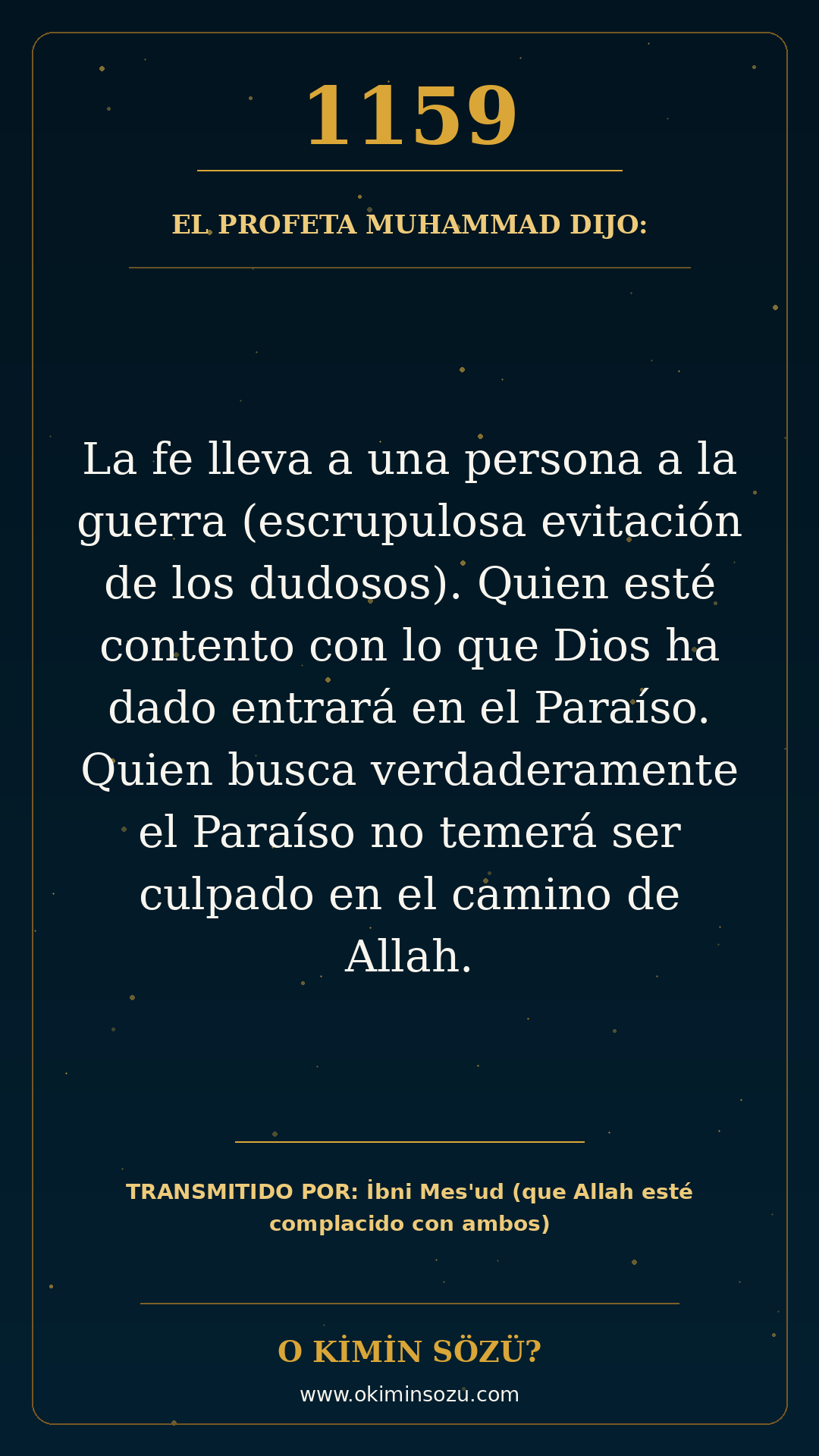 hadis 1159 es