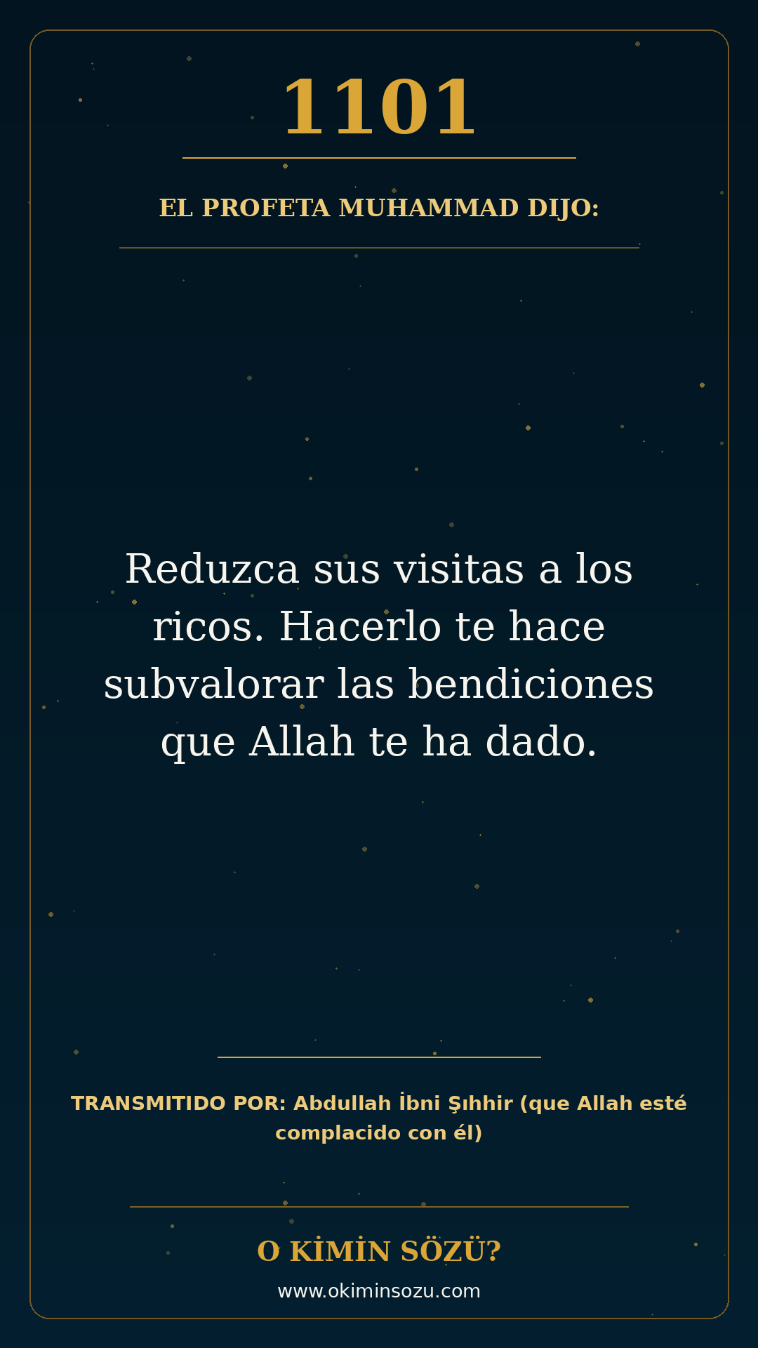hadis 1101 es