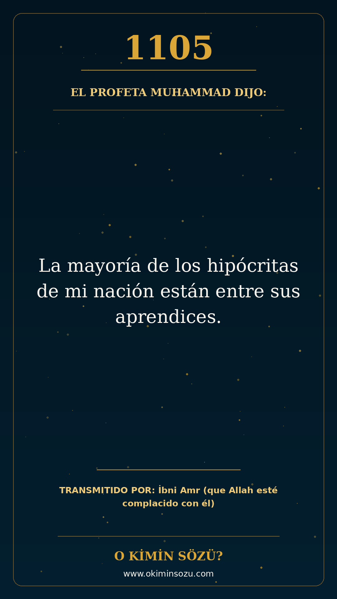 hadis 1105 es
