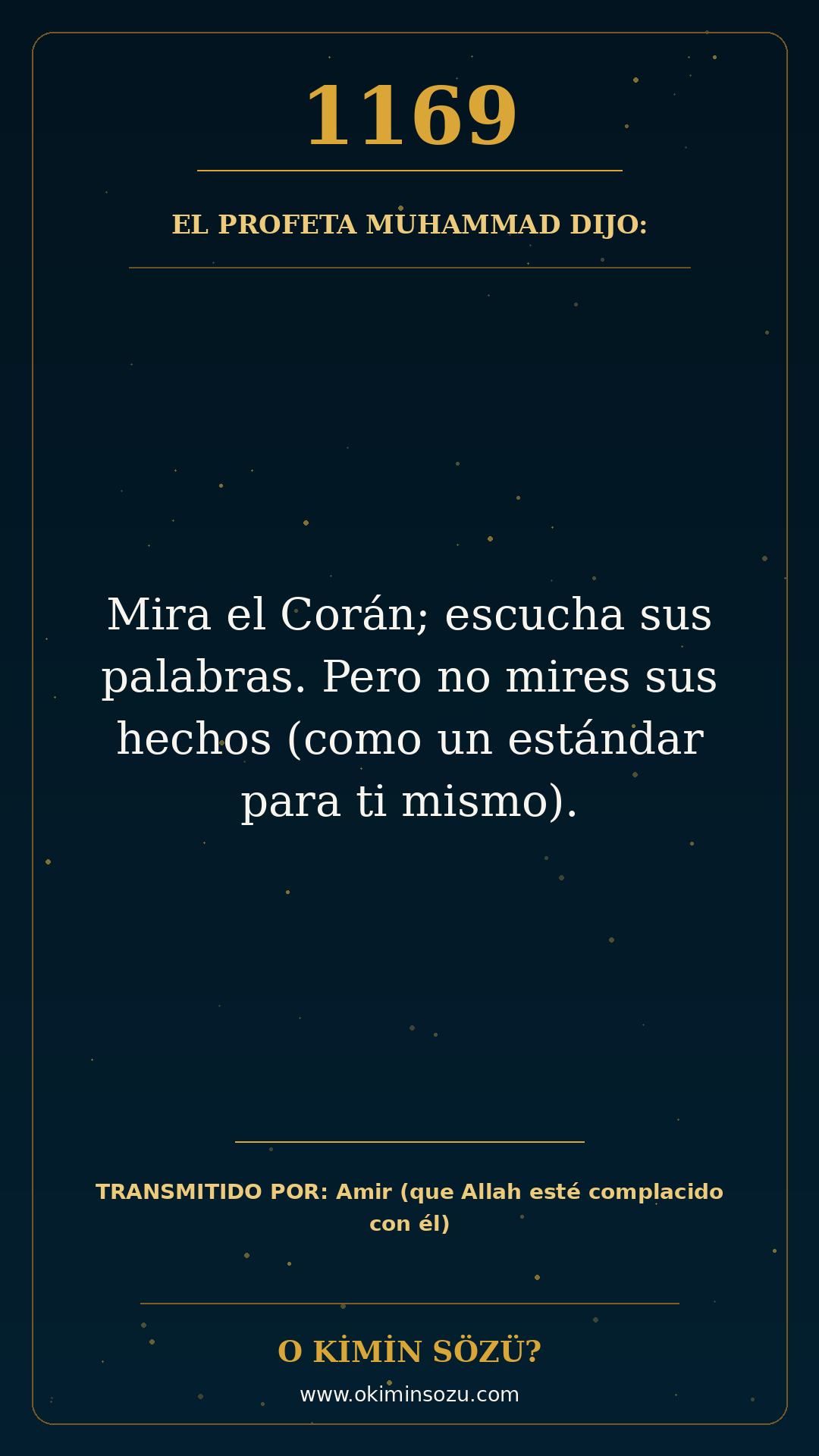 hadis 1169 es