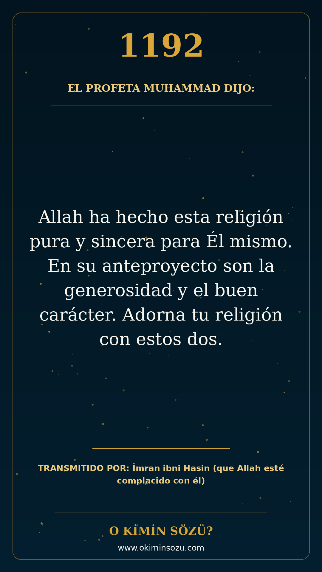 hadis 1192 es