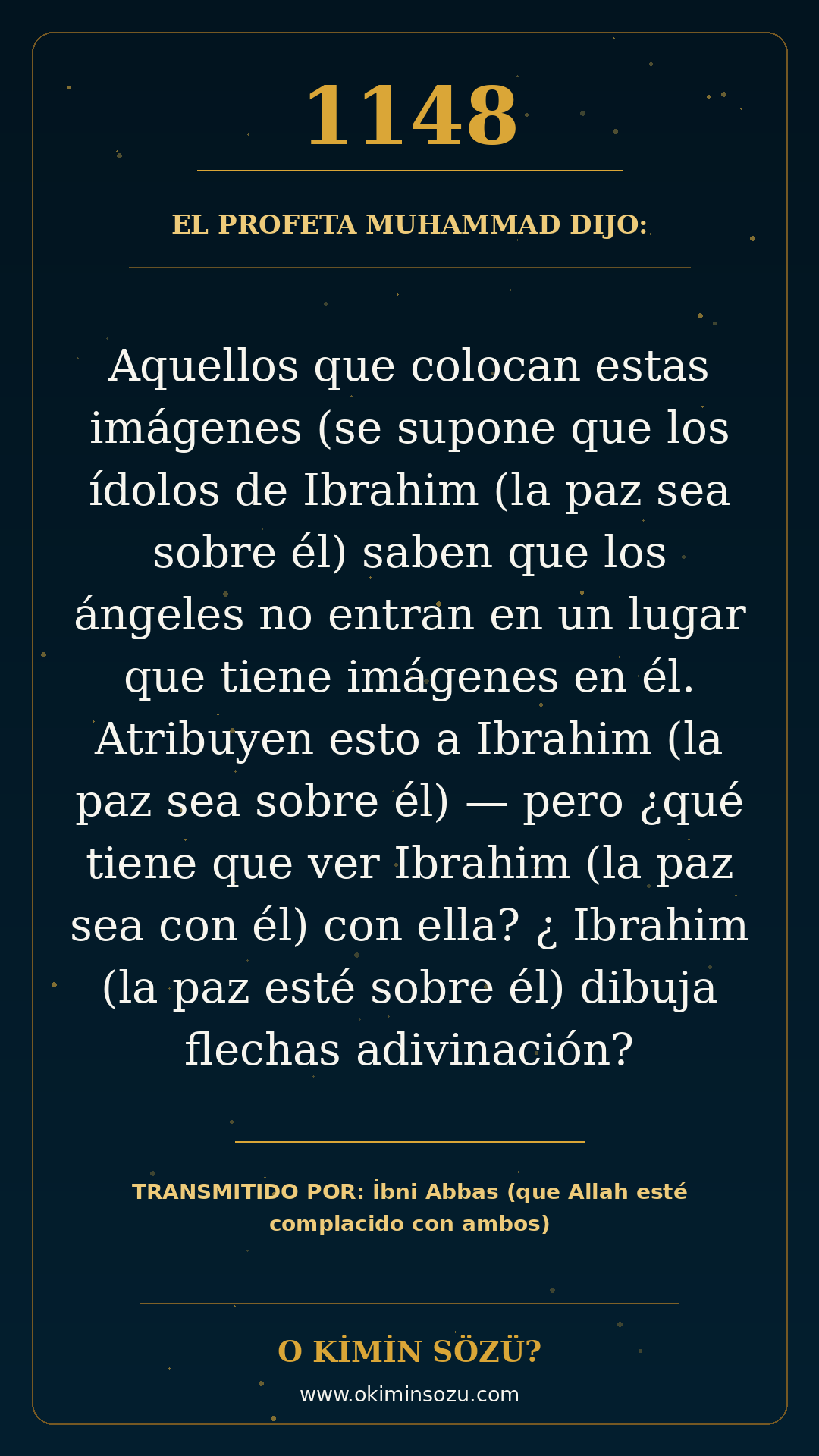 hadis 1148 es