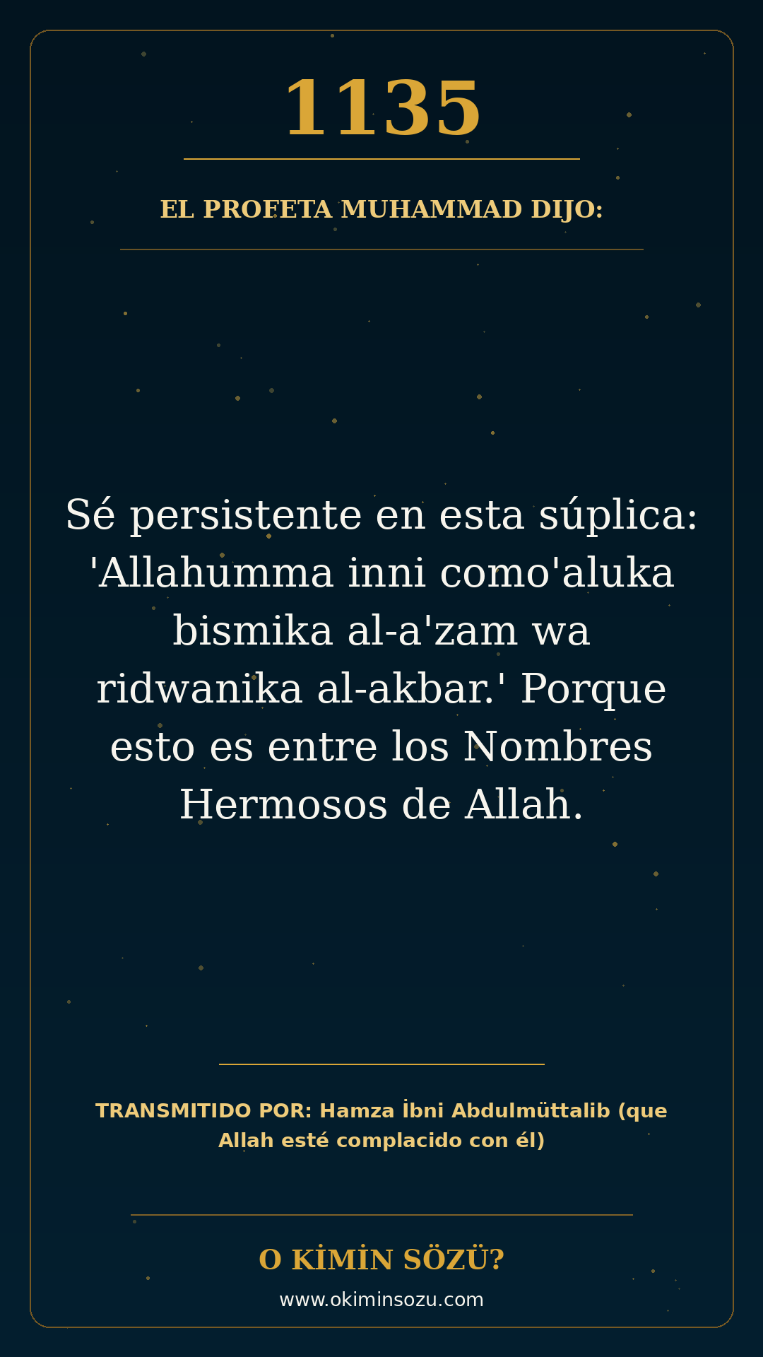 hadis 1135 es