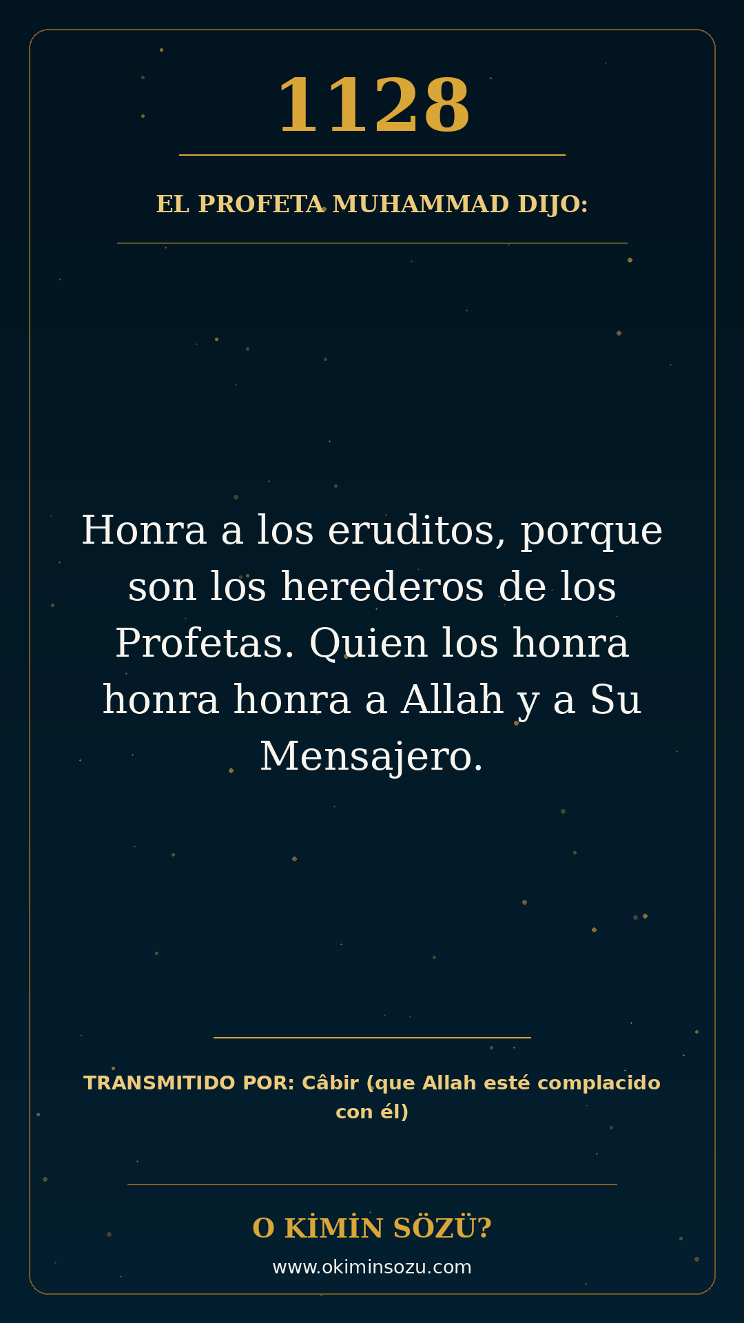 hadis 1128 es